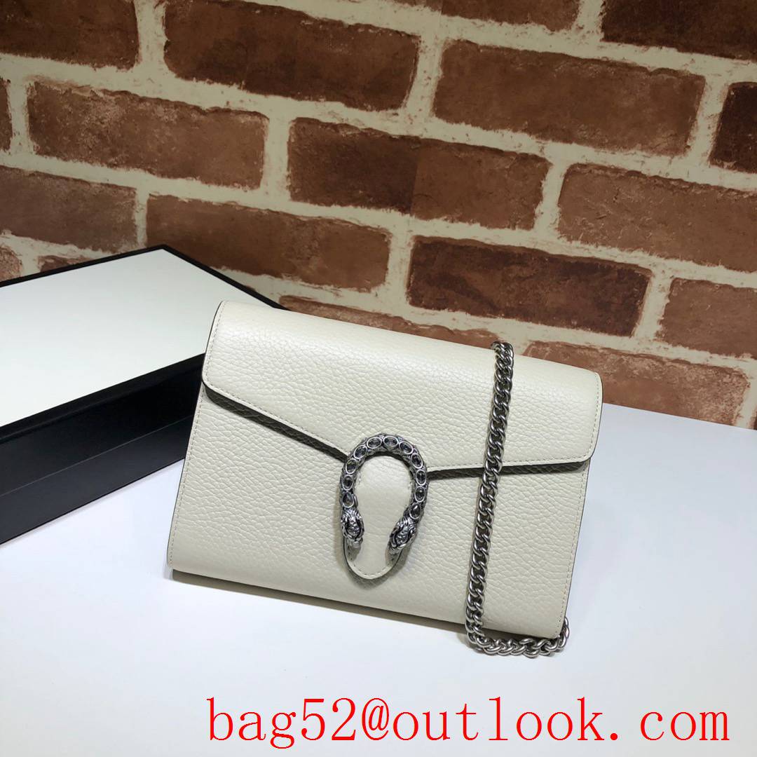 Gucci Dionysus Mini woc cream Leather chain Shoulder Bag