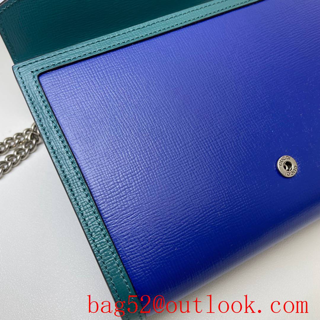 Gucci Dionysus Mini woc blue Leather chain Shoulder Bag