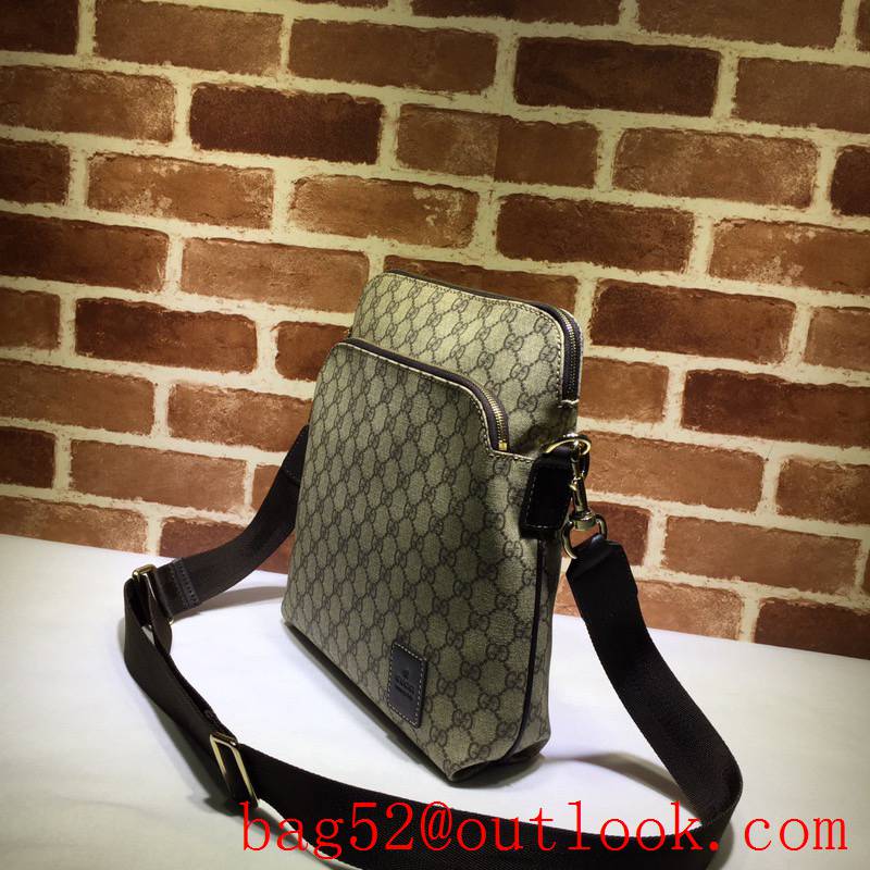 Gucci Men GG Supreme Canvas Shoulder messenger Bag