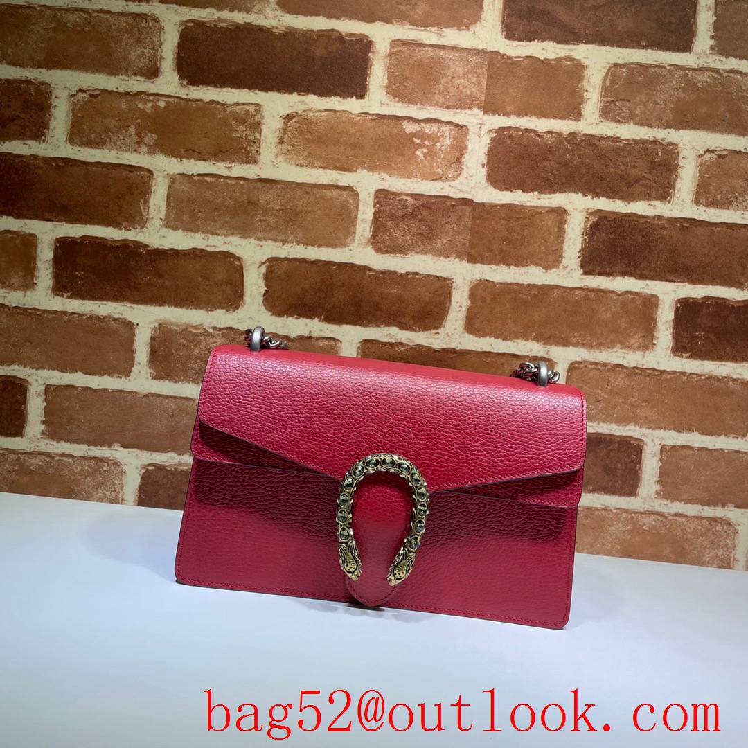 Gucci Dionysus Medium red calfskin chain Shoulder purse Bag