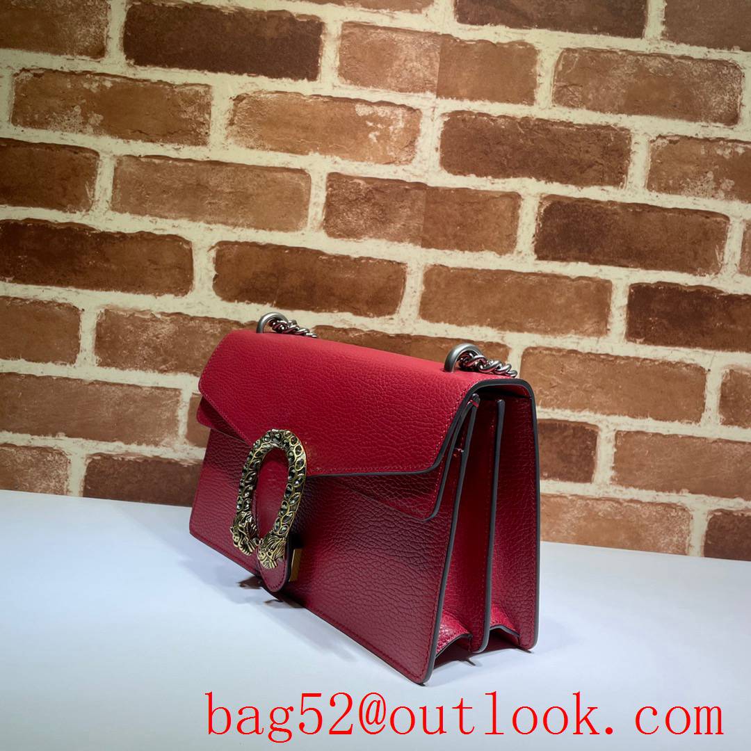 Gucci Dionysus Medium red calfskin chain Shoulder purse Bag