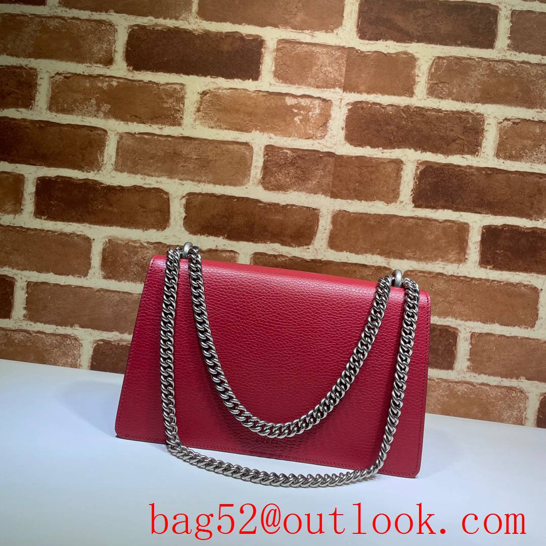 Gucci Dionysus Medium red calfskin chain Shoulder purse Bag