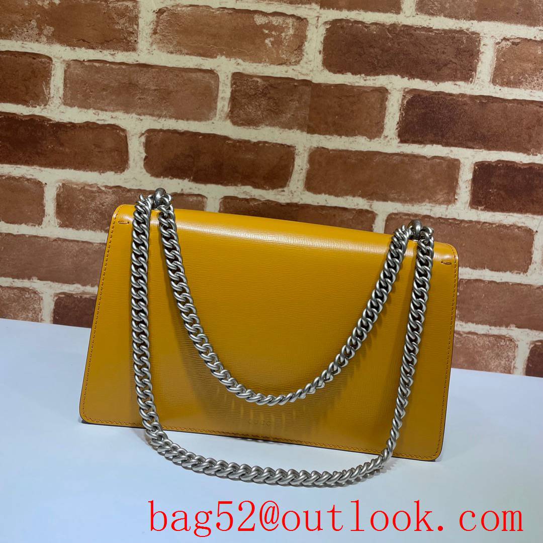 Gucci GG Dionysus Yellow chain Shoulder Bag Handbag