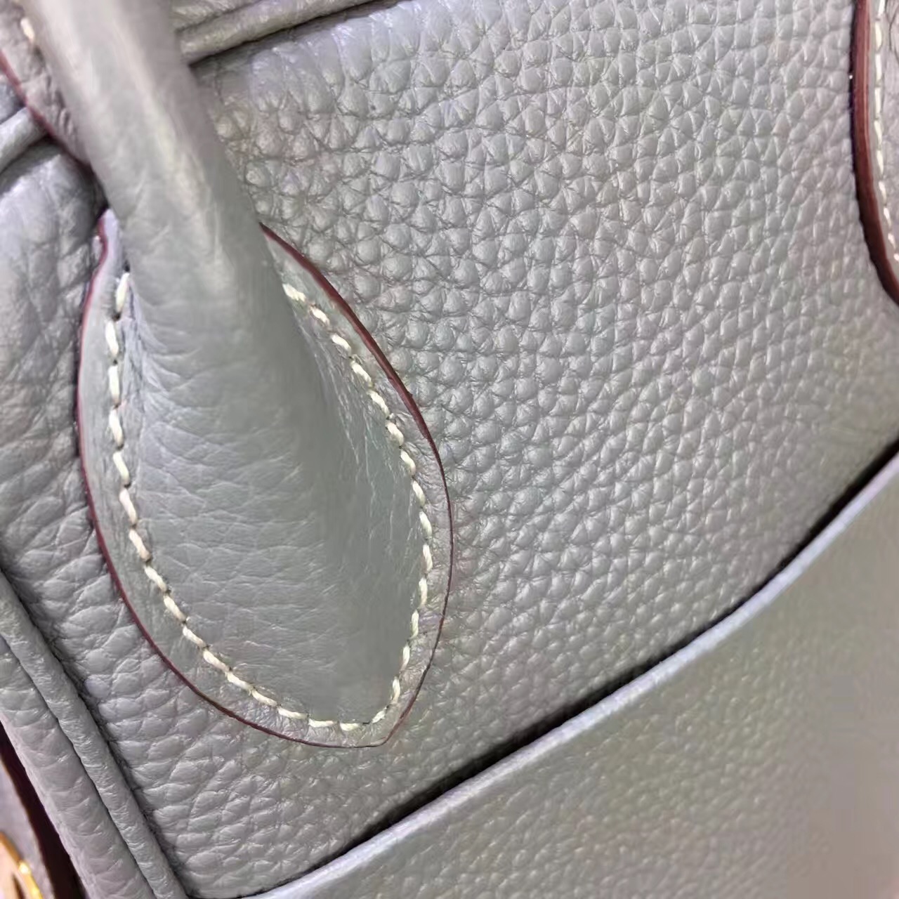 Hermes Lindy gray handbags