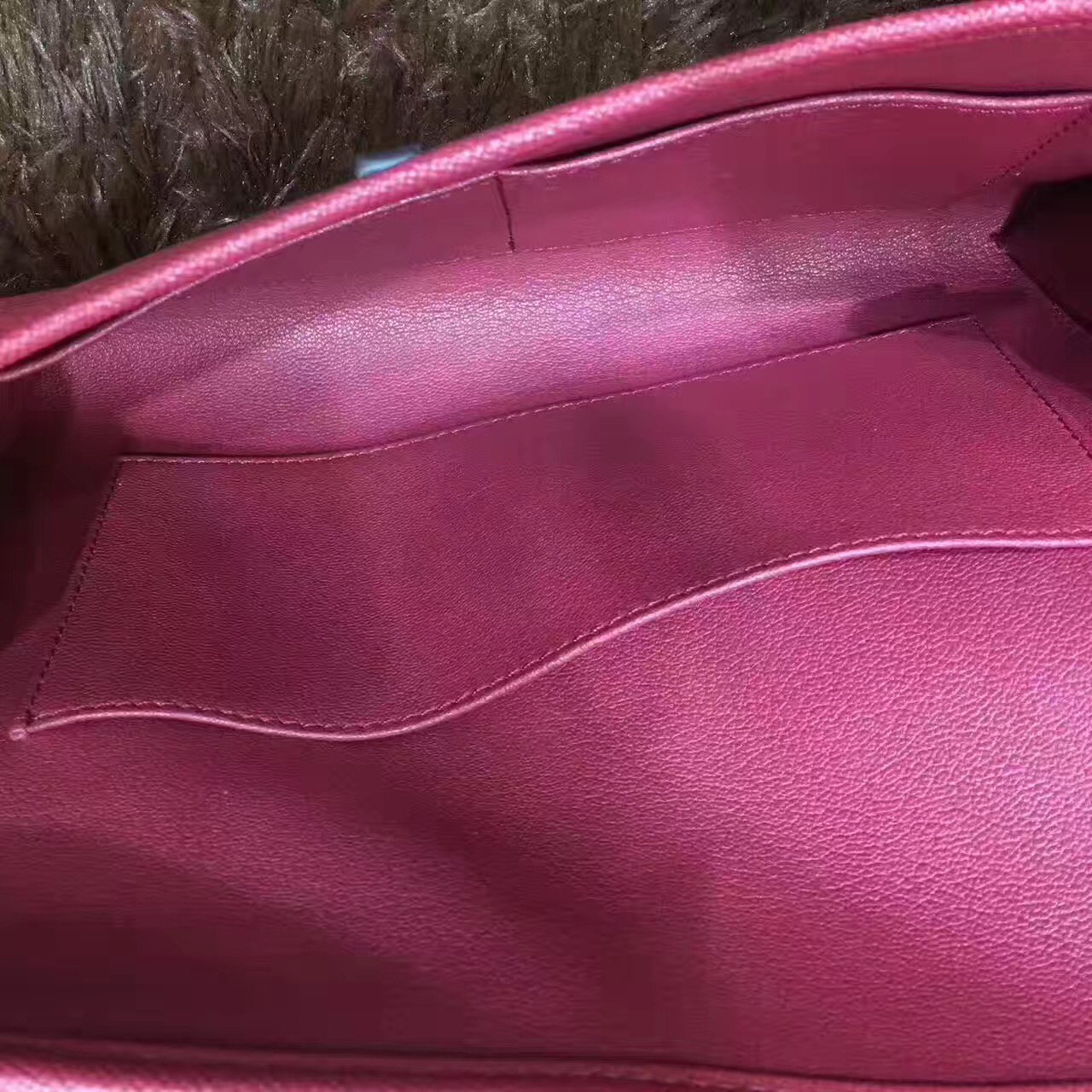 Hermes Epsom large clutch wine handbags
