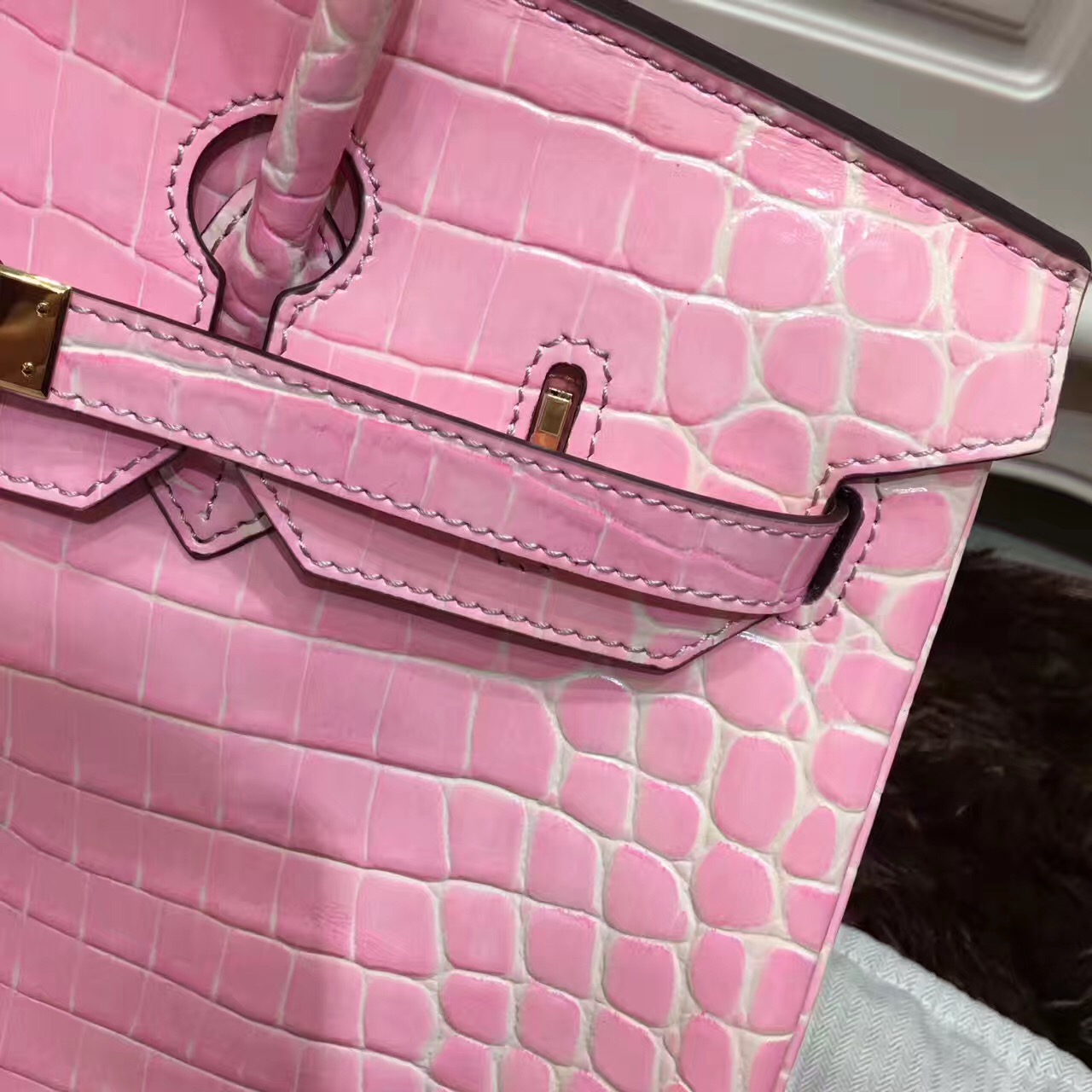 Pink Crocodile Birkin - 10 For Sale on 1stDibs  hermes birkin pink price, pink  crocodile birkin bag price, pink crocodile bag