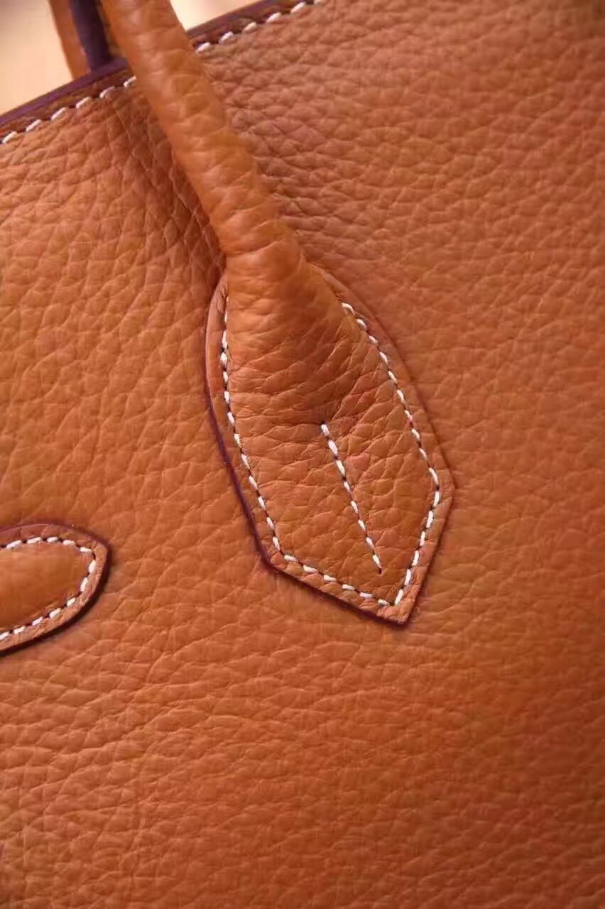 Hermes Birkin tan handbags