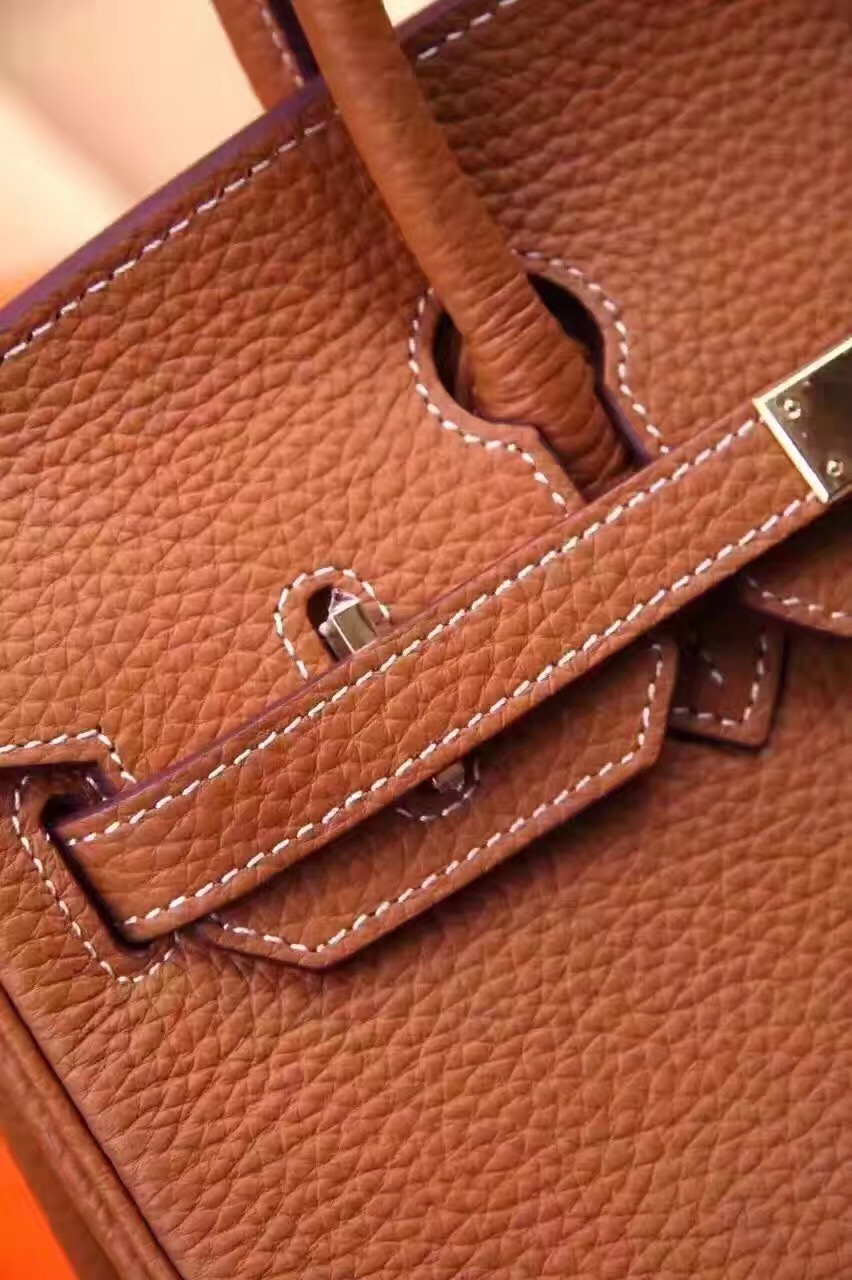 Hermes Birkin tan handbags