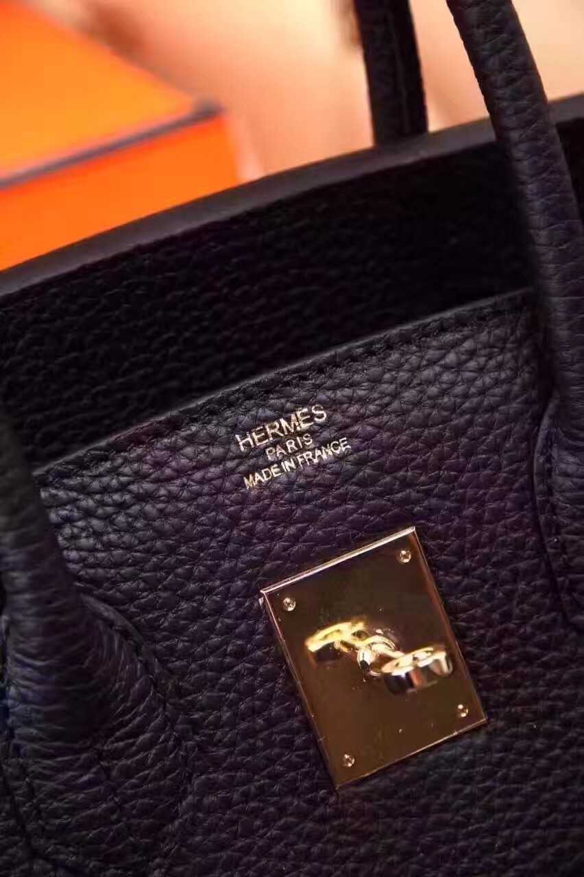 Hermes Birkin black handbags