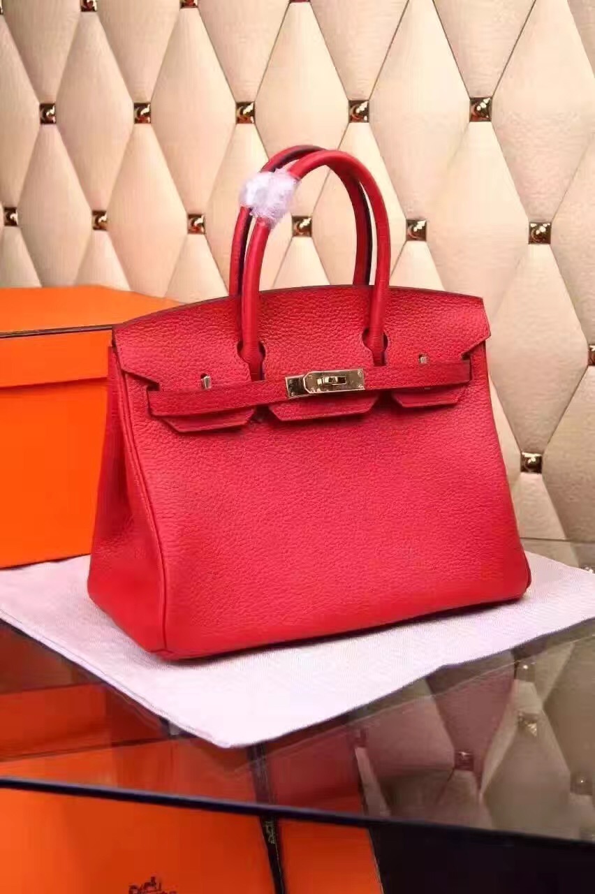 Hermes Birkin red handbags