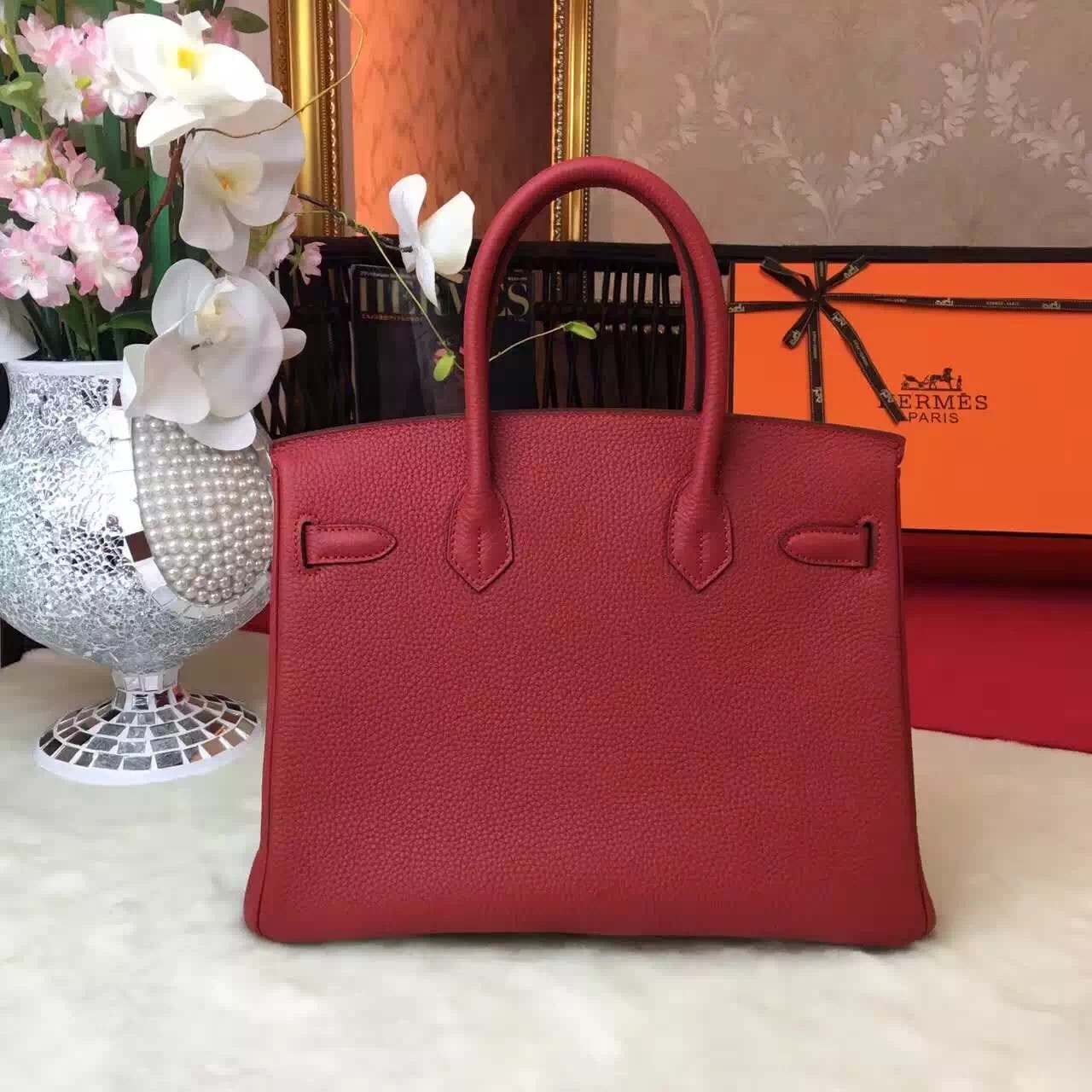 Hermes wine top leather Birkin handbags [hermes413] - $738.00 : Luxury Shop