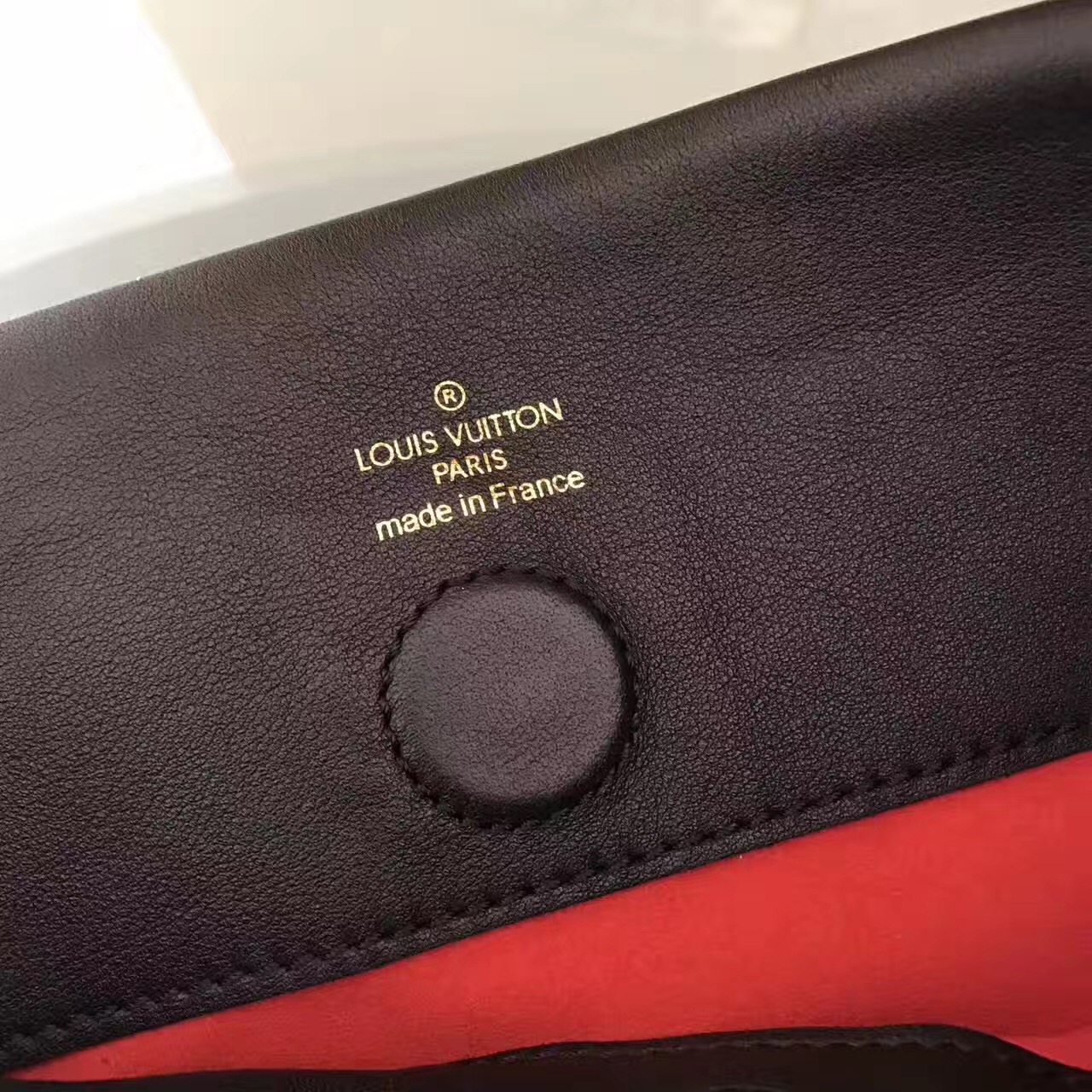 LV Louis Vuitton v monogram shoulder black handbags