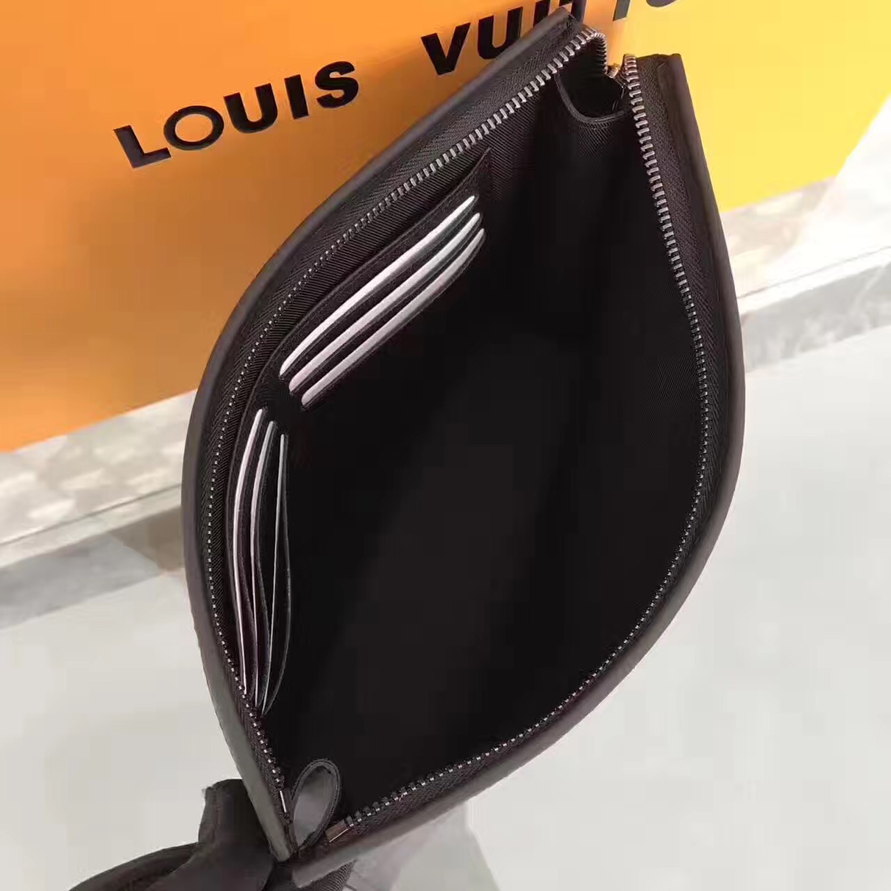 LV Louis Vuitton monogram clutch handbags