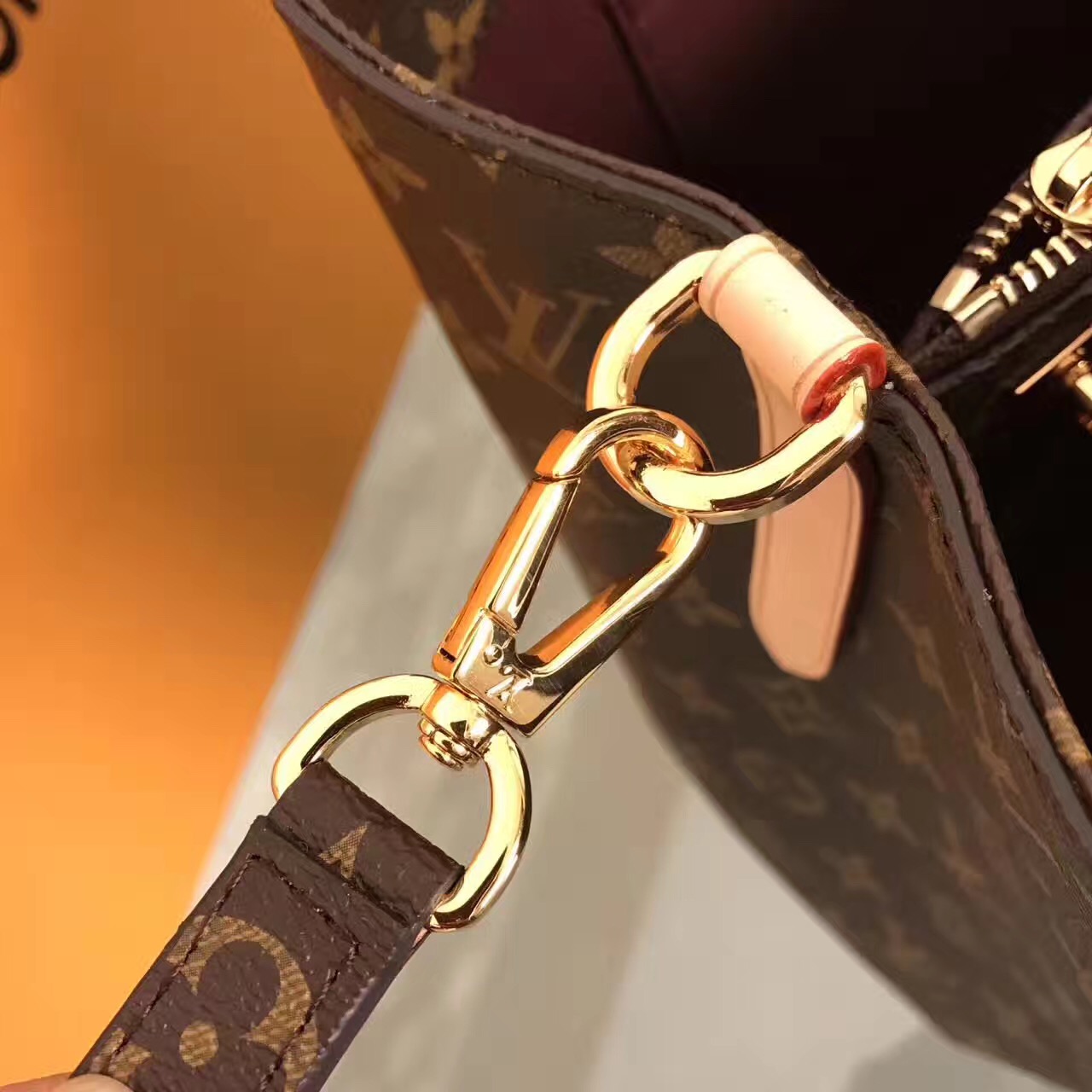 LV Louis Vuitton large monogram Montaigne handbags