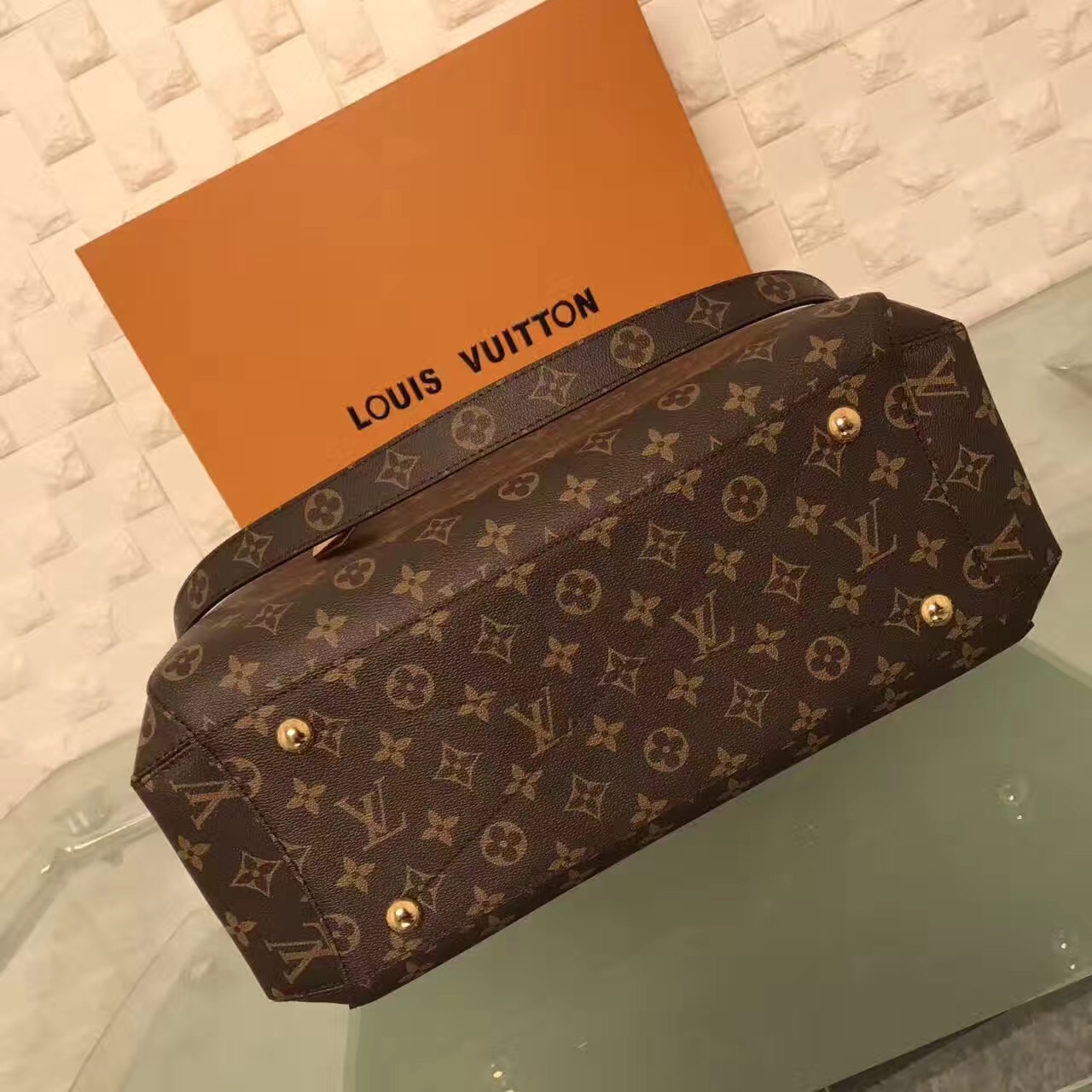 LV Louis Vuitton large monogram Montaigne handbags