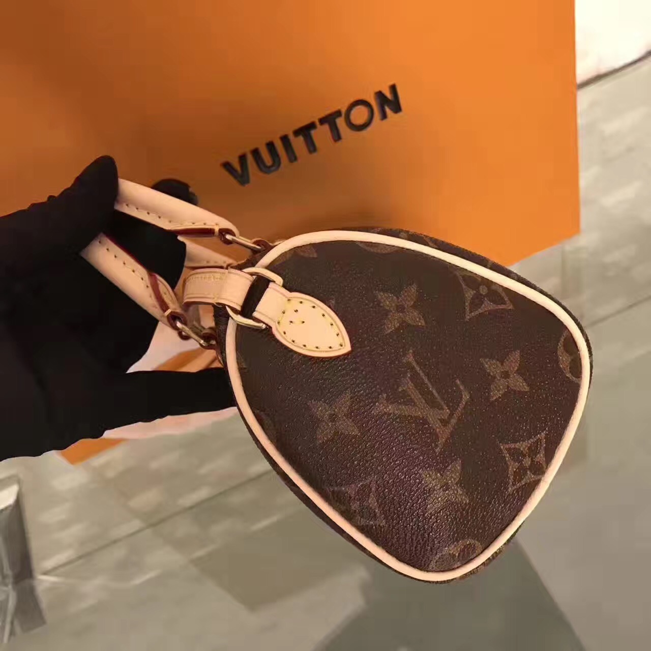 LV Louis Vuitton small monogram speedy handbags
