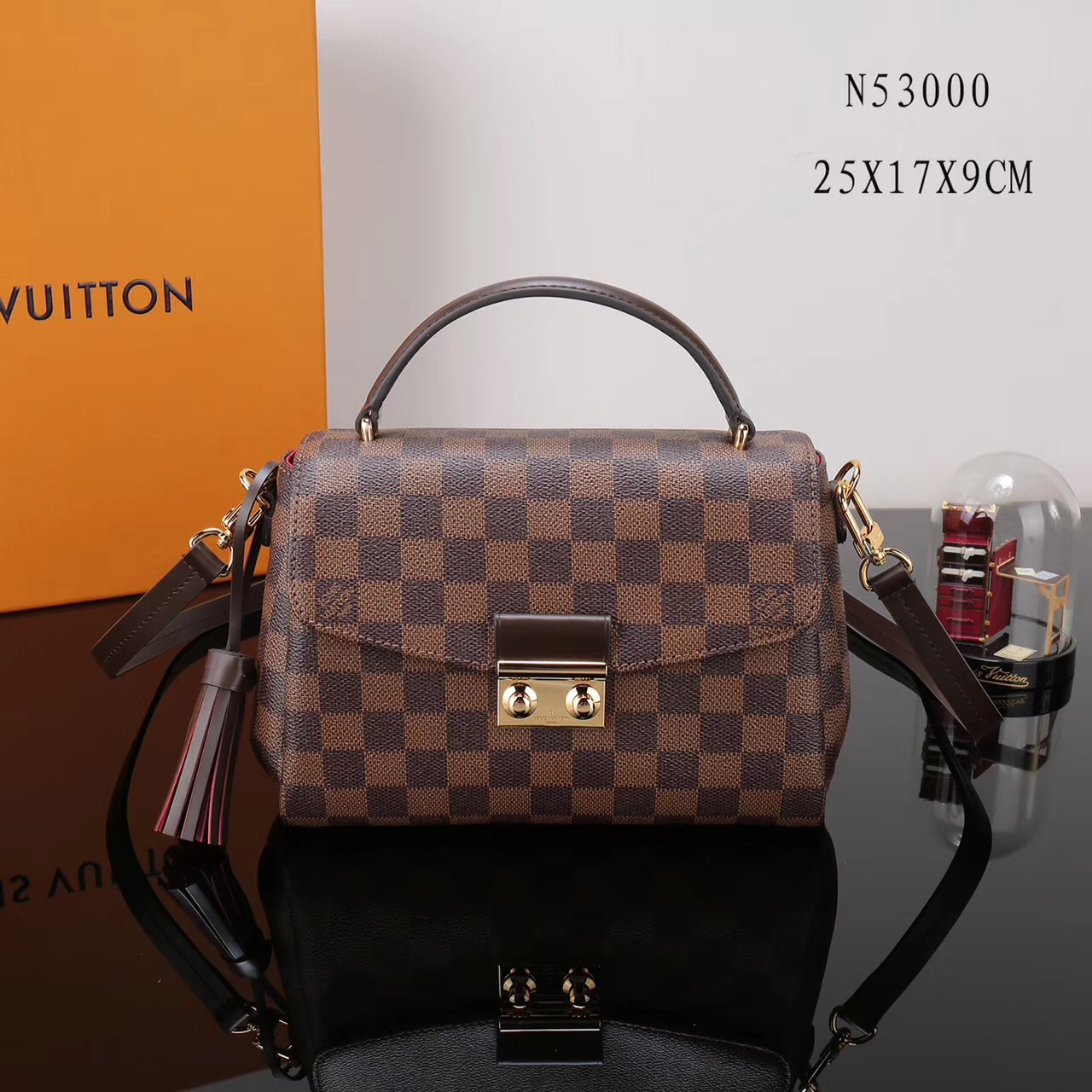 LV Louis Vuitton Croisette N53000 Damier bags Handbags