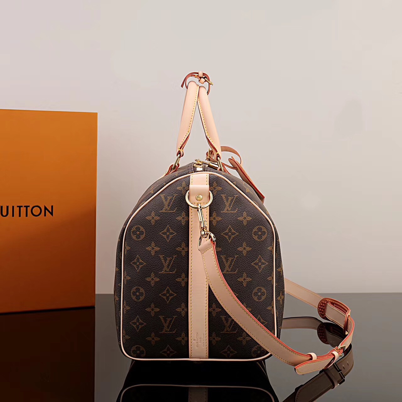 LV Louis Vuitton M41418 Keepall Monogram 45 Handbags Voyage bags