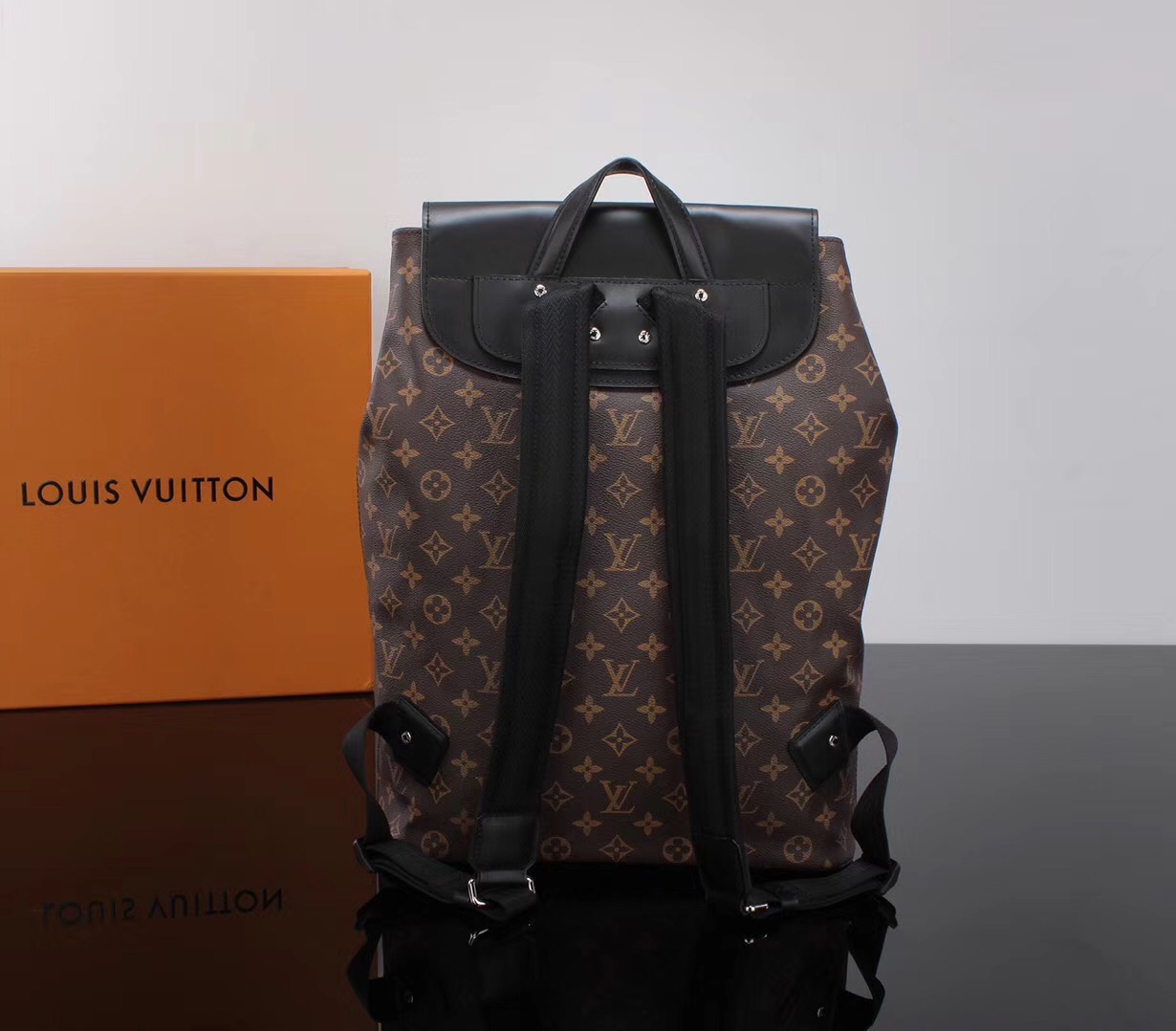 LV Louis Vuitton Palk M40637 Backpack bags Monogram Handbags