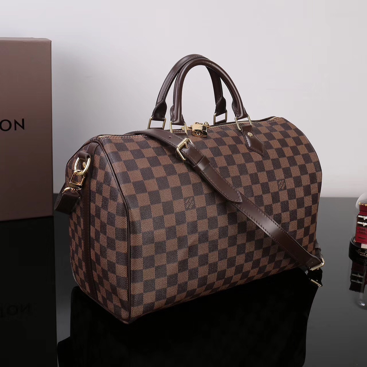LV Louis Vuitton Speedy N41366 35 bags Damier Handbags