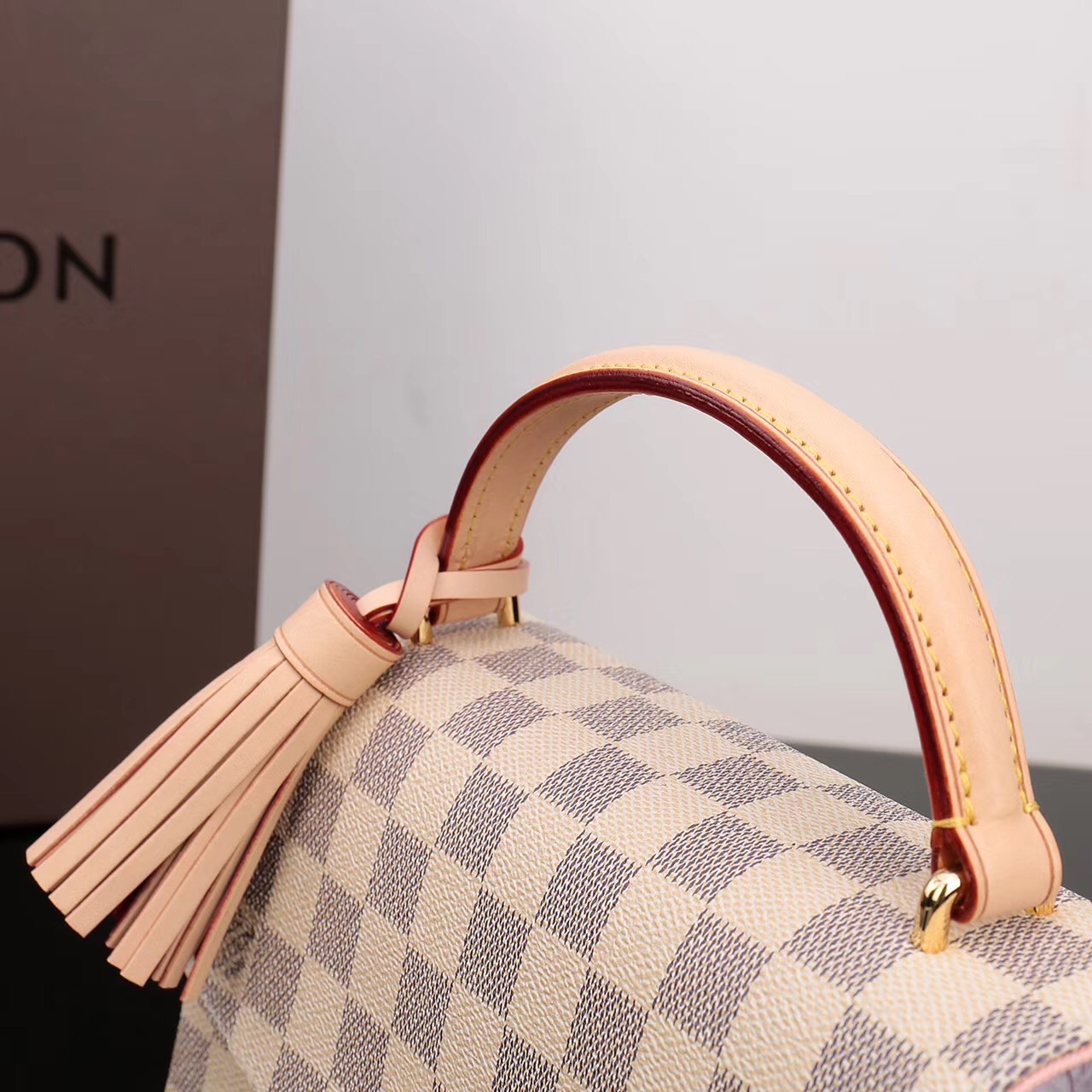 LV Louis Vuitton Croisette Damier bags N41581 Handbags White