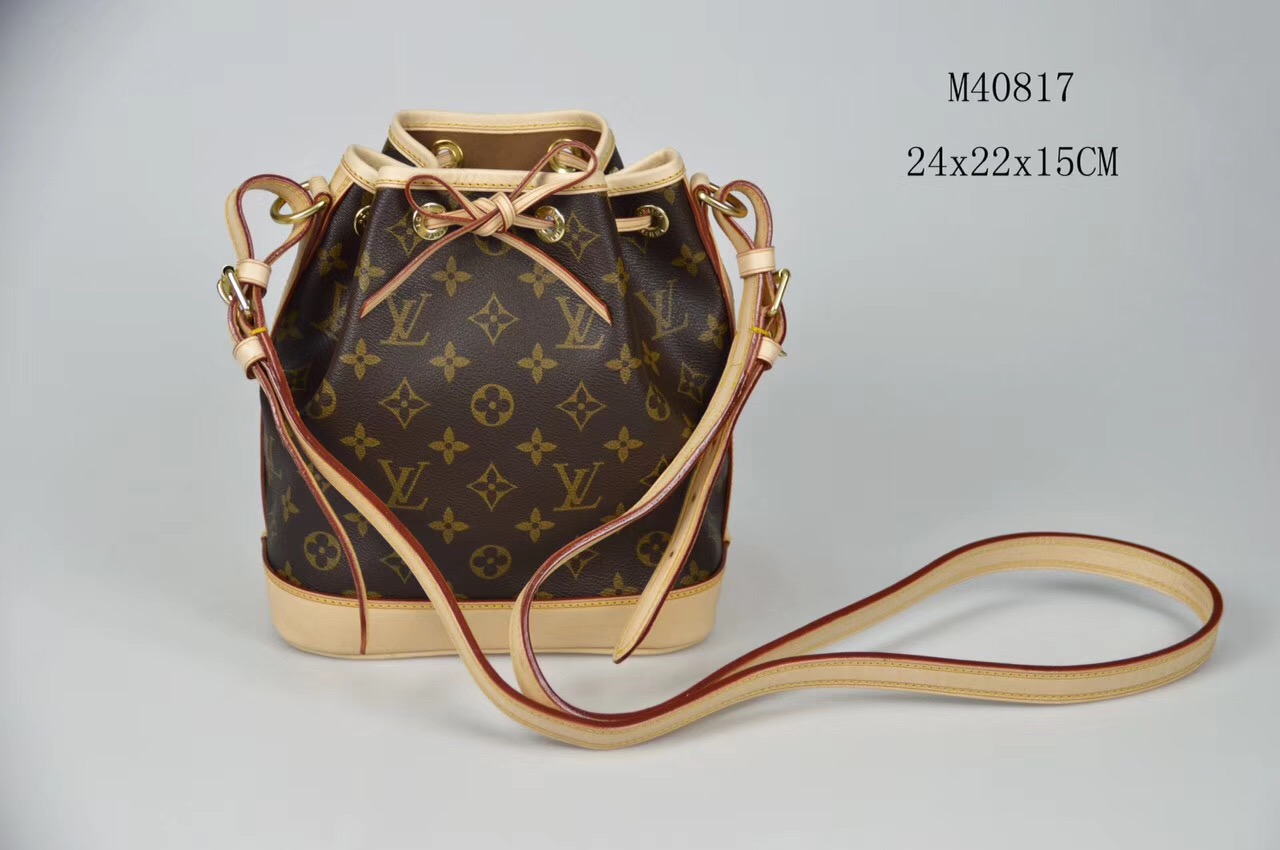LV Louis Vuitton Noe M40817 Shoulder bags Monogram Handbags