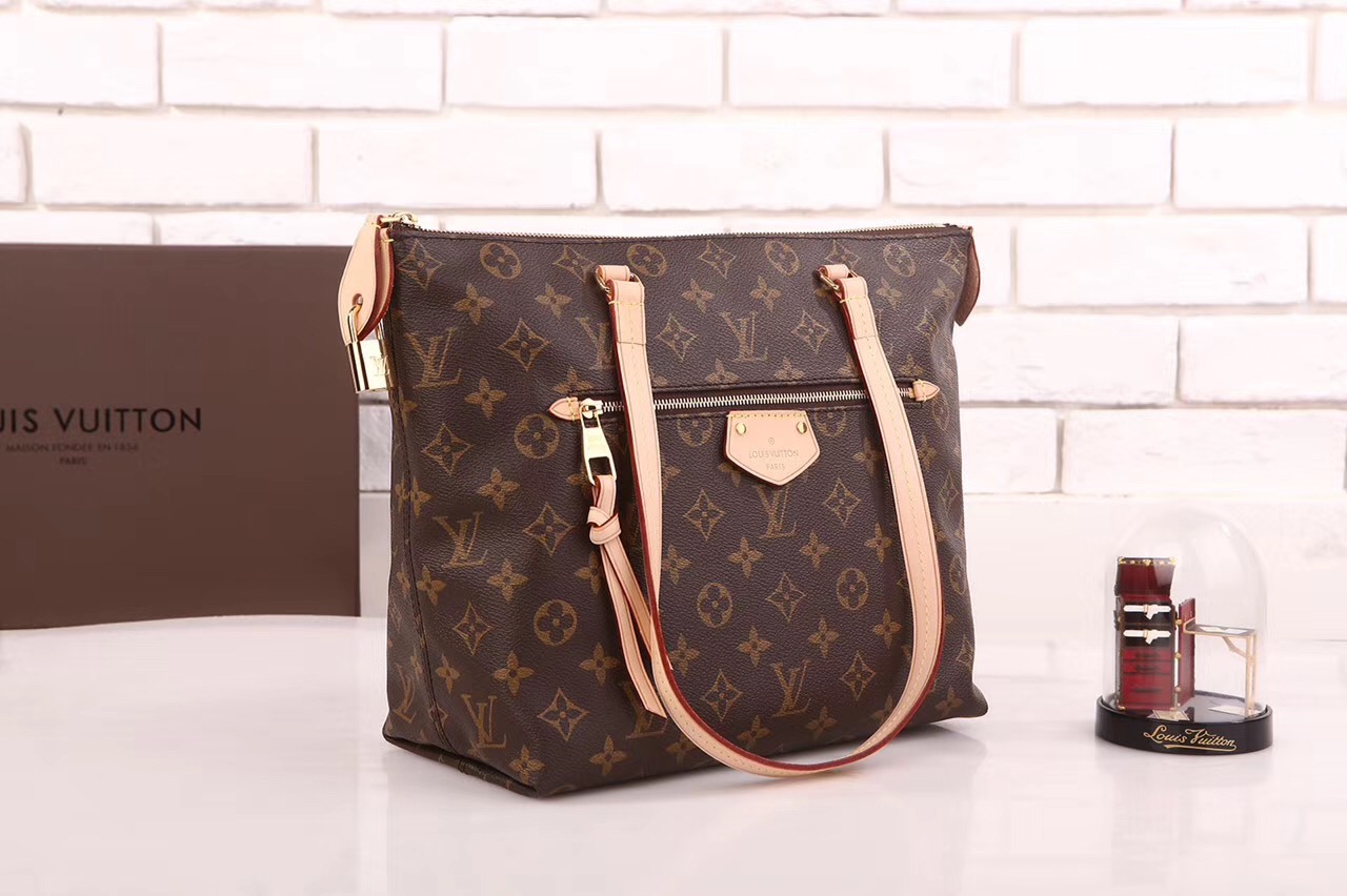 LV Louis Vuitton Iena Monogram Handbags M42268 bags Brown