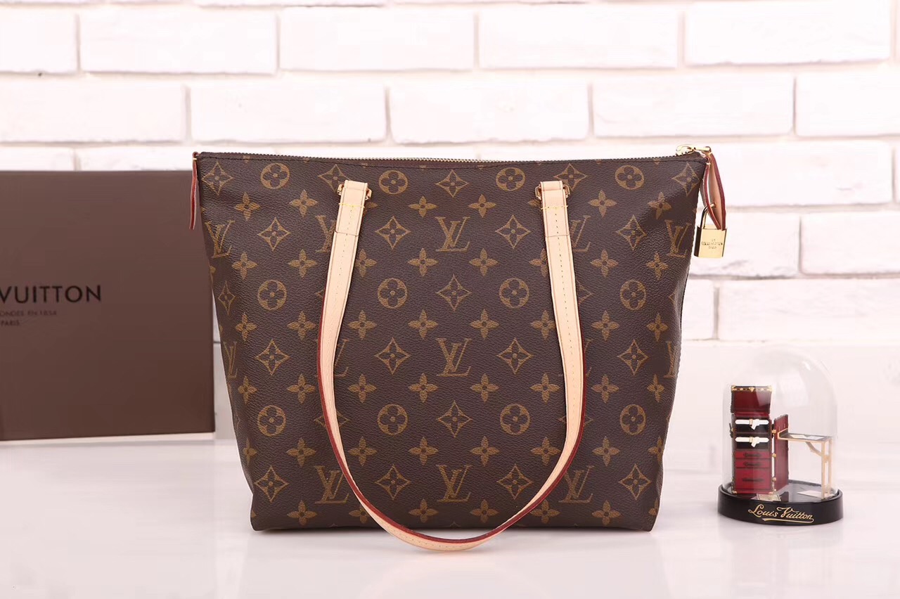 LV Louis Vuitton Iena Monogram Handbags M42268 bags Brown