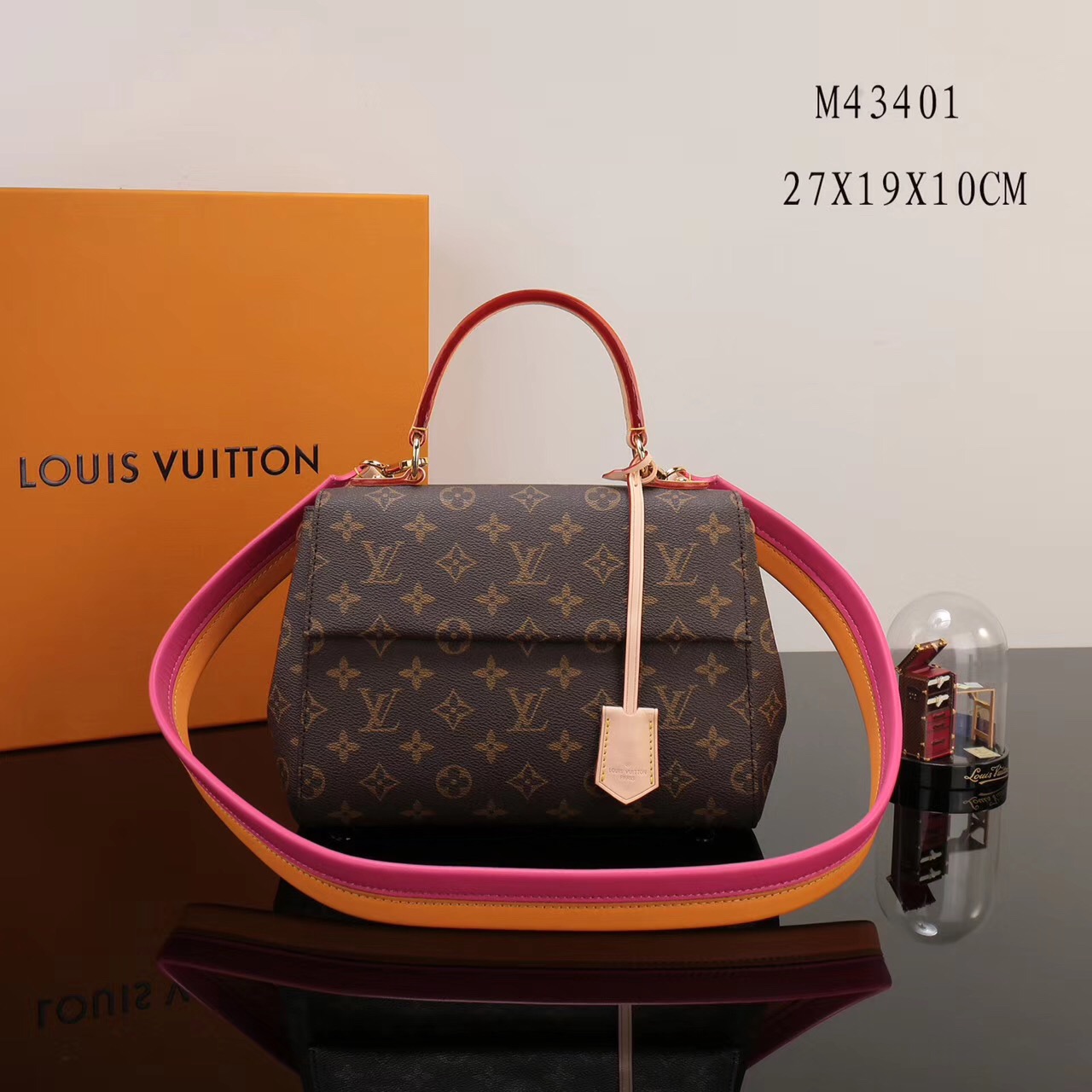 lv monogram box bag