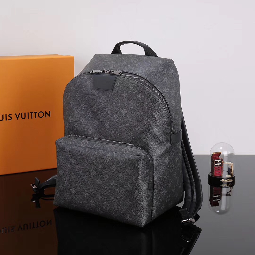 Men LV Louis Vuitton Monogram Apollo bags Backpack M43186 Handbags Gray