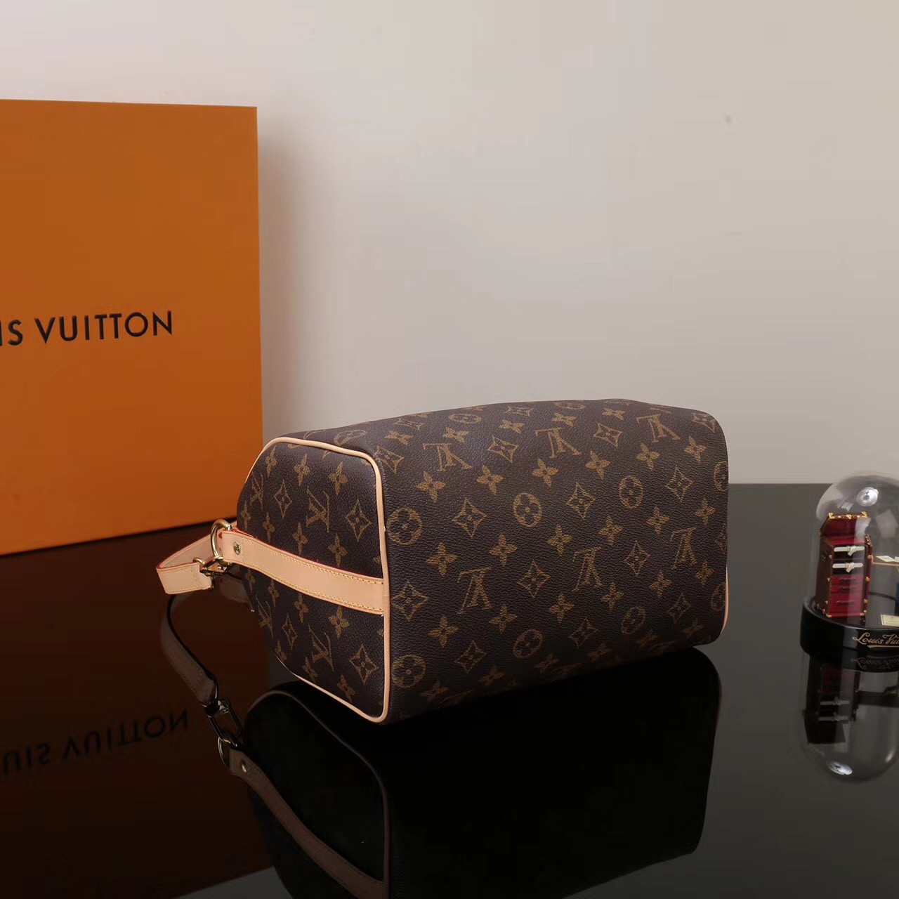 LV Louis Vuitton Speedy 25 Monogram bags M41113 Handbags Brown