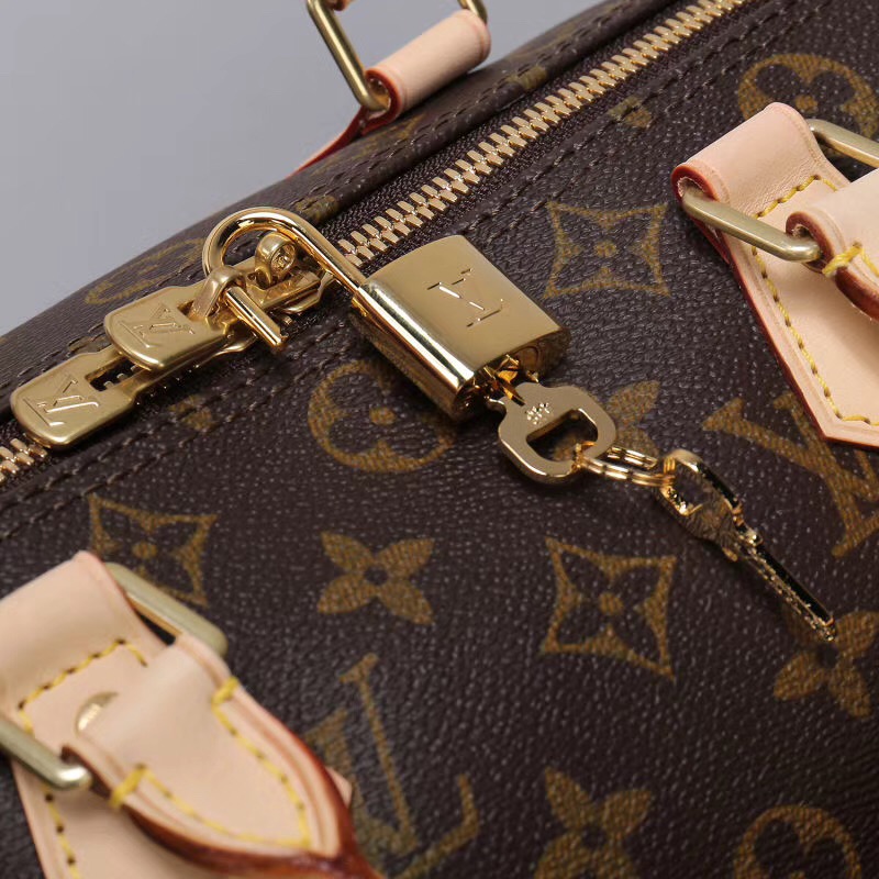 LV Louis Vuitton Speedy 30 Monogram bags M41112 Handbags Brown