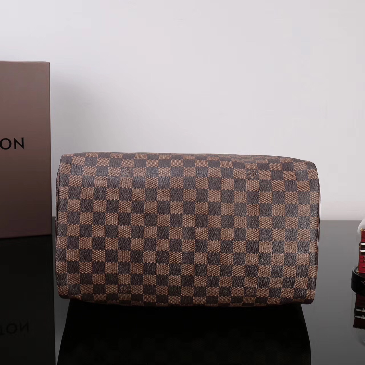 LV Louis Vuitton Speedy 35 Damier bags N41366 Handbags Brown