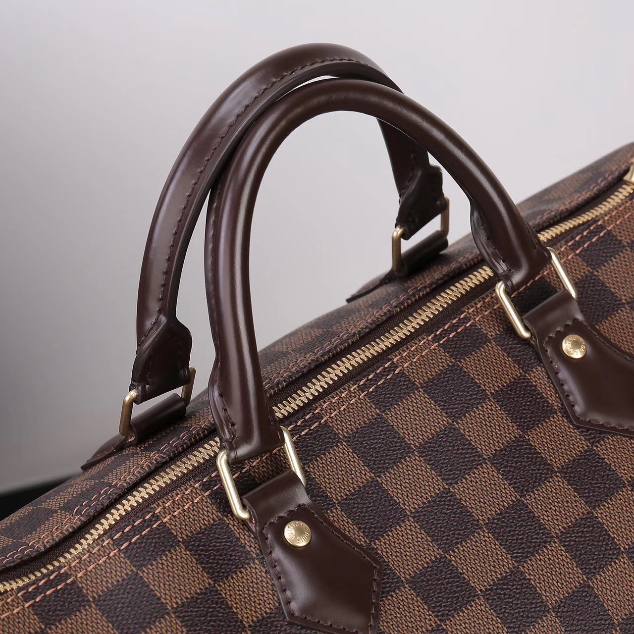 LV Louis Vuitton Speedy 35 Damier bags N41366 Handbags Brown