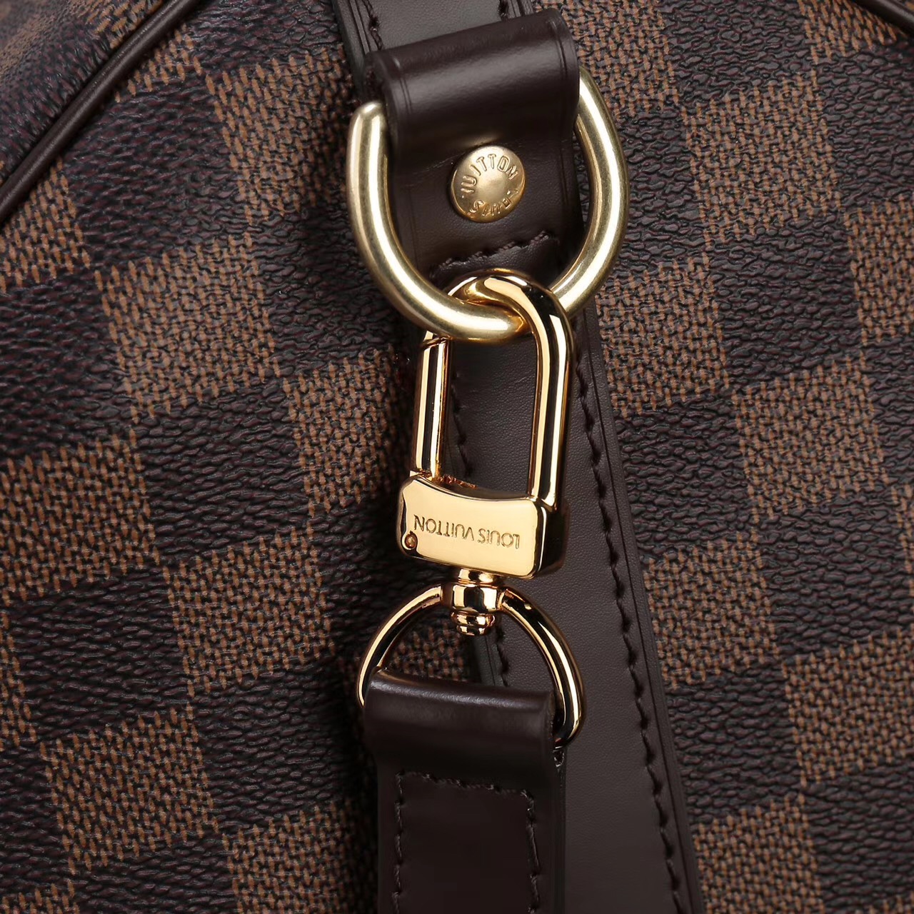 LV Louis Vuitton Speedy 35 Damier bags N41366 Handbags Brown