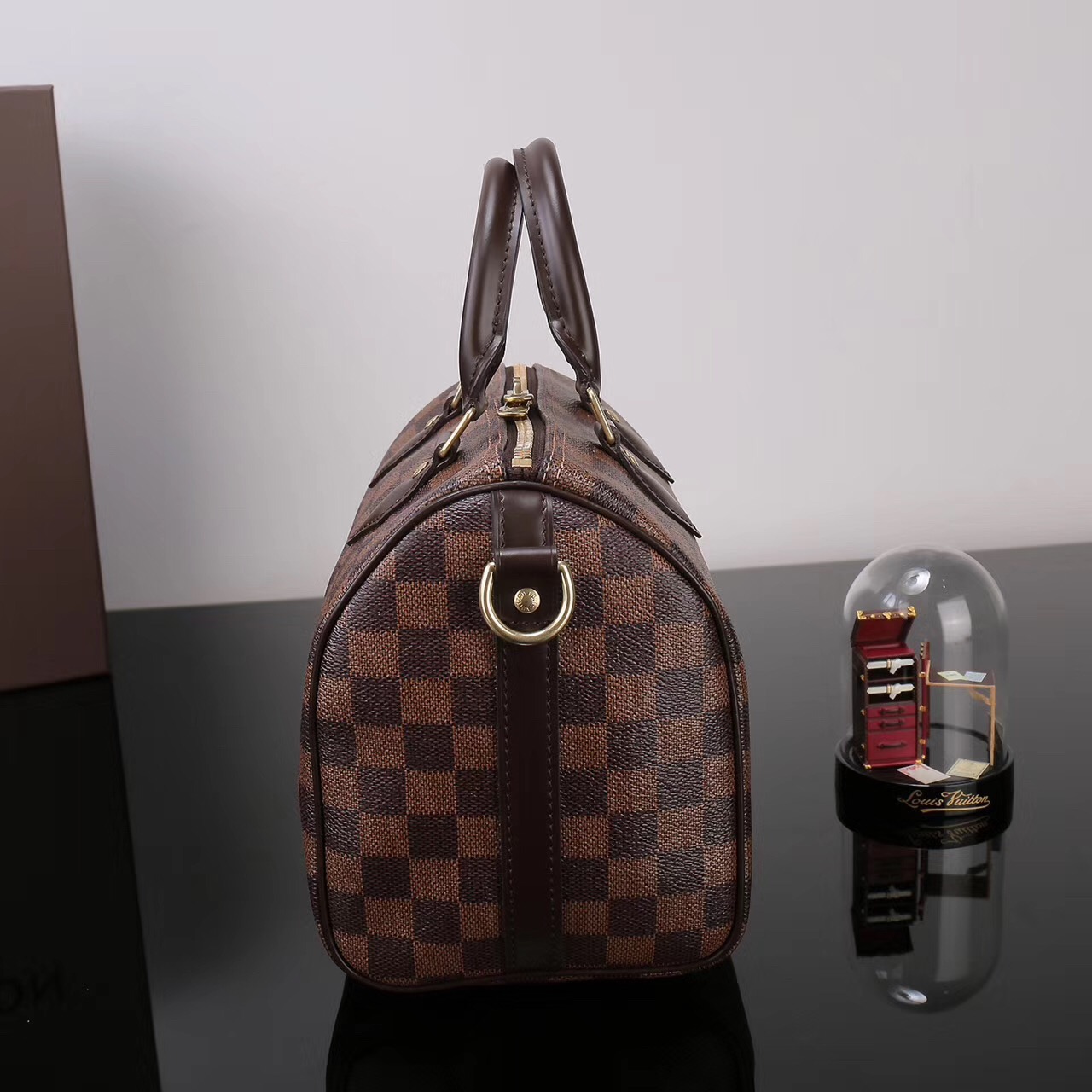 LV Louis Vuitton N41368 Speedy Damier 25 bags Handbags Brown