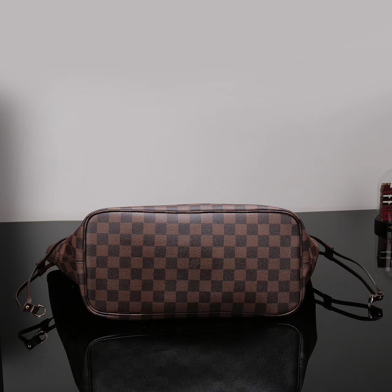 LV Louis Vuitton Neverfull GM Damier Handbags N41357 bags Brown