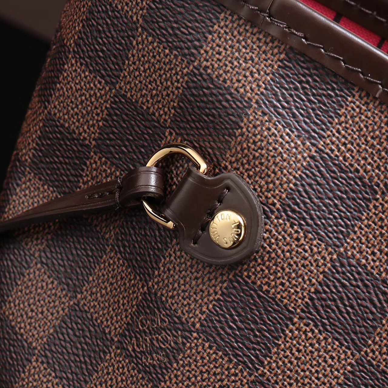 LV Louis Vuitton Neverfull GM Damier Handbags N41357 bags Brown