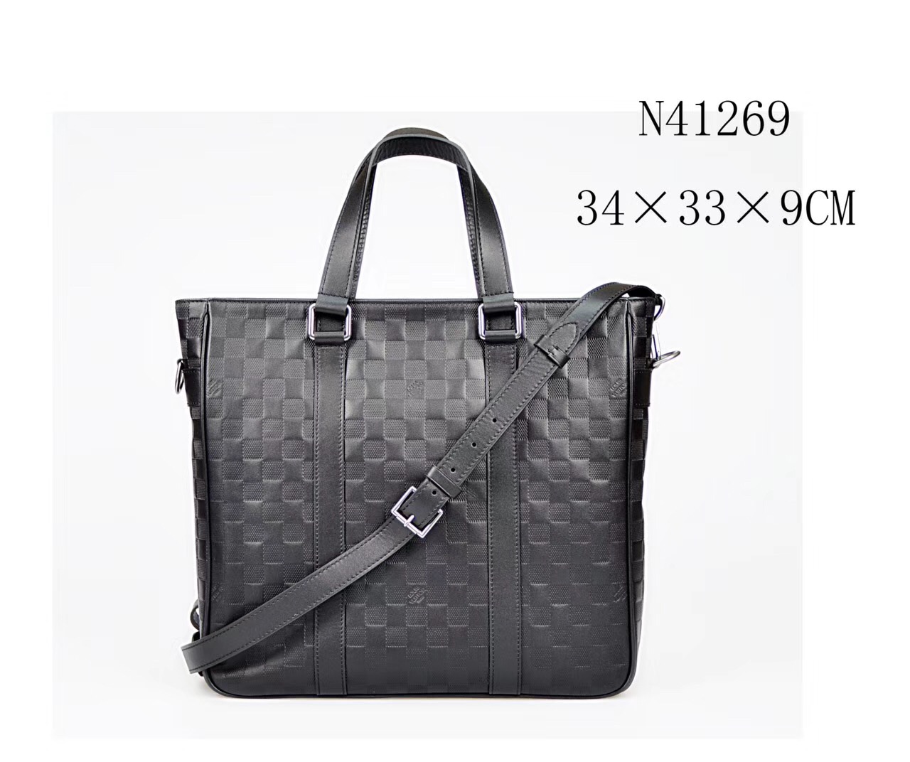 Men Lv Louis Vuitton Damier Tote Leather Handbags N41269 Bags