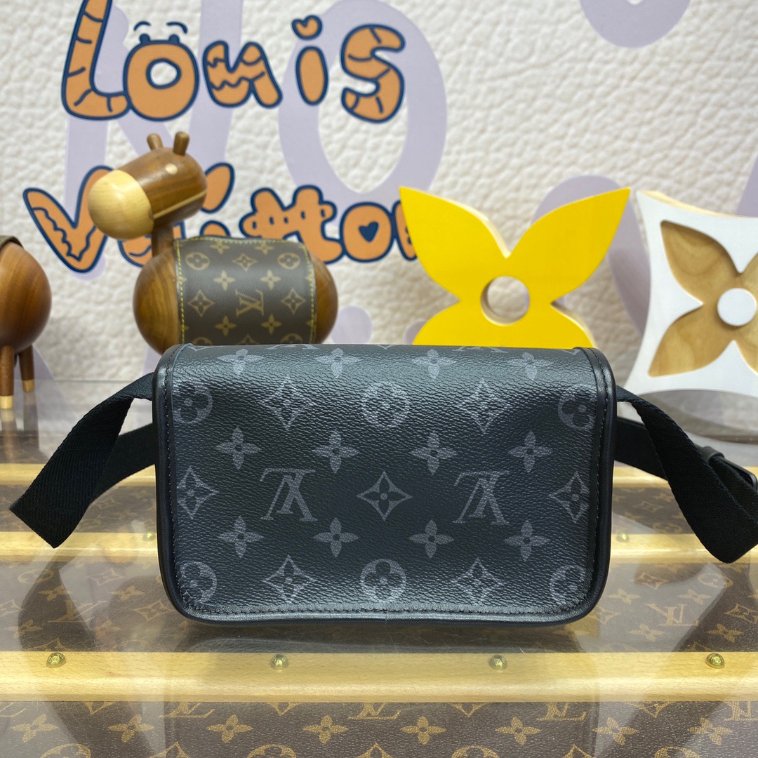 Louis Vuitton LV Men Bosphore Mini Bag Handbag in Monogram Eclipse M12599 