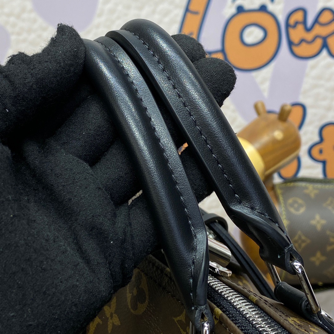 Louis Vuitton LV Monogram Speedy Soft 30 Dark Bag Handbag M12243 