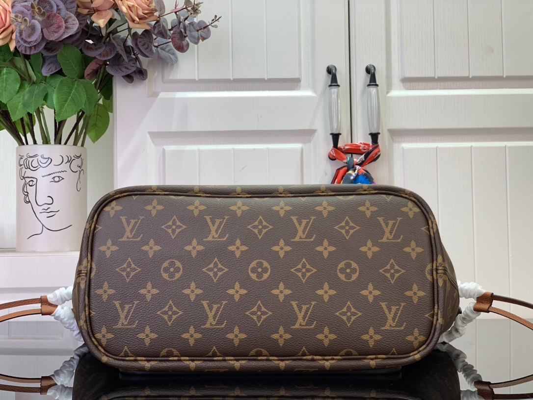 Louis Vuitton LV Neverfull Inside Out MM Bag Handbag M12061 in Brown