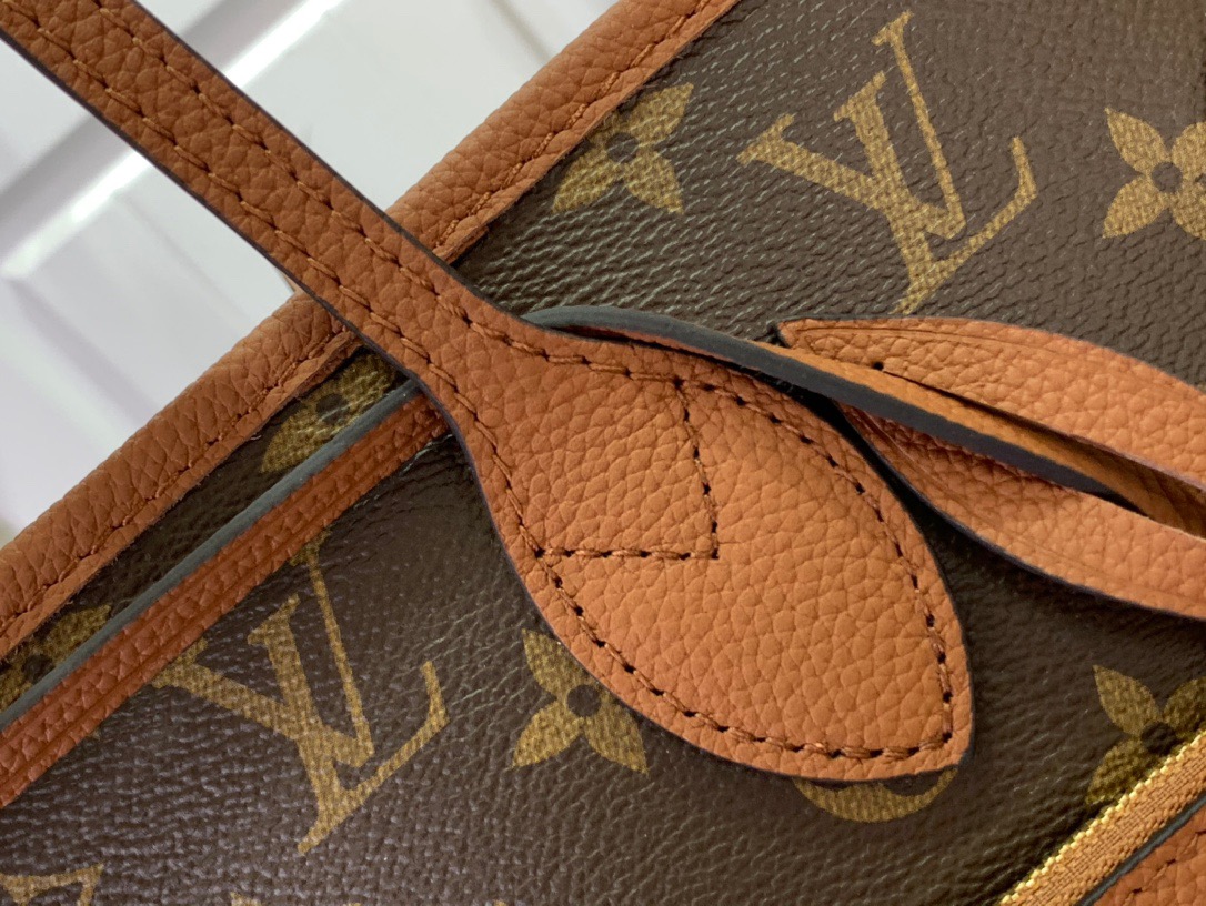 Louis Vuitton LV Neverfull Inside Out MM Bag Handbag M12061 in Brown