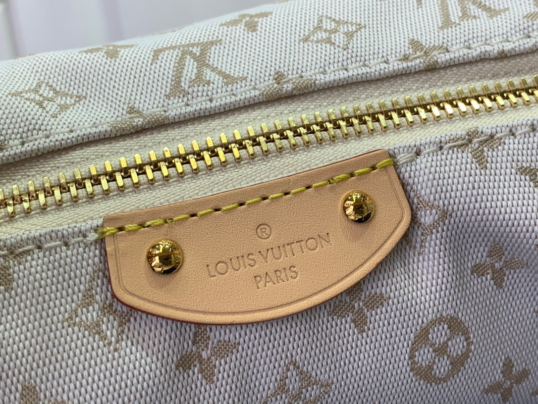 Louis Vuitton LV Monogram Hills Pochette Bag Handbag M12433 Cream