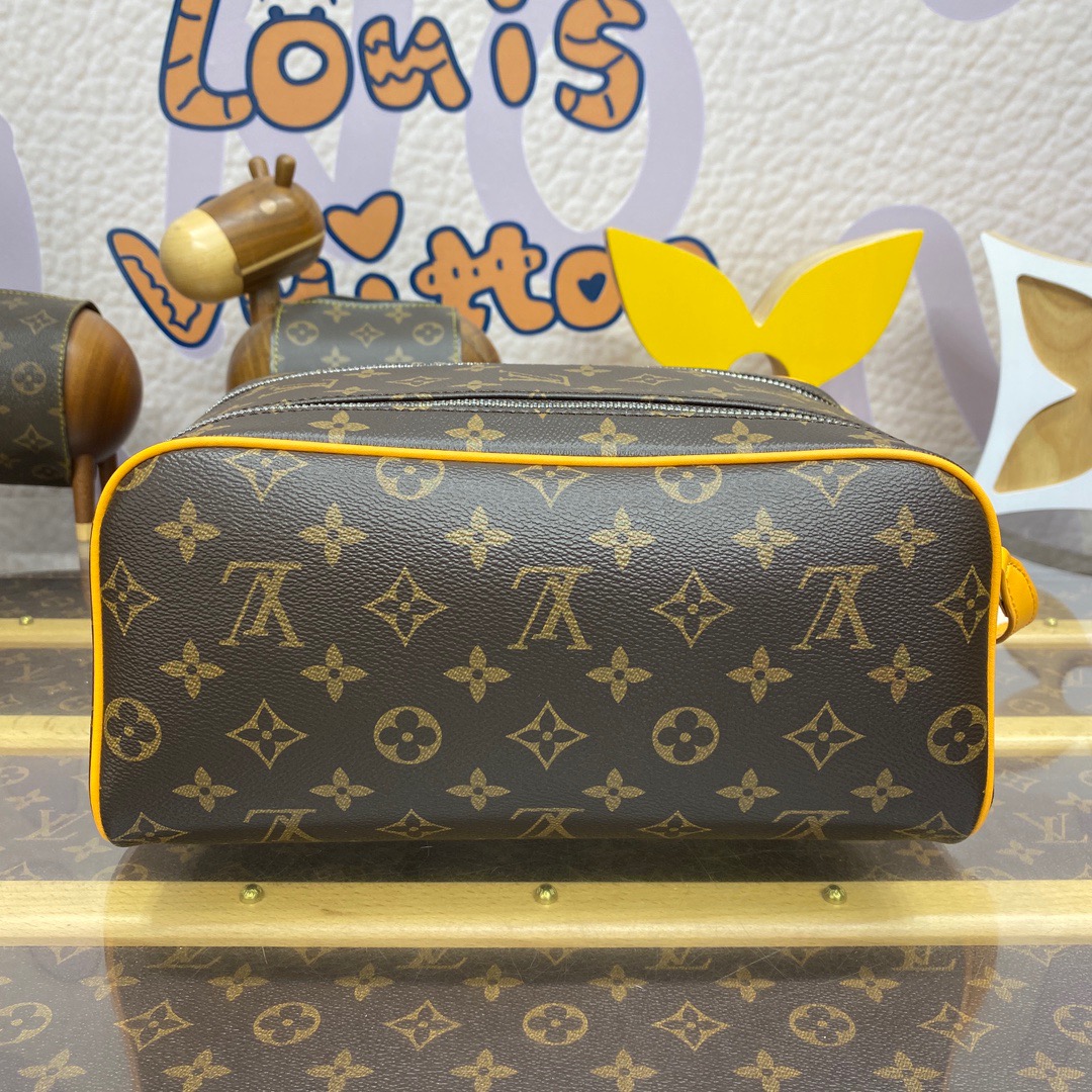 Louis Vuitton LV Monogram Dopp Kit Toiletry Bag Pouch M12643 Yellow