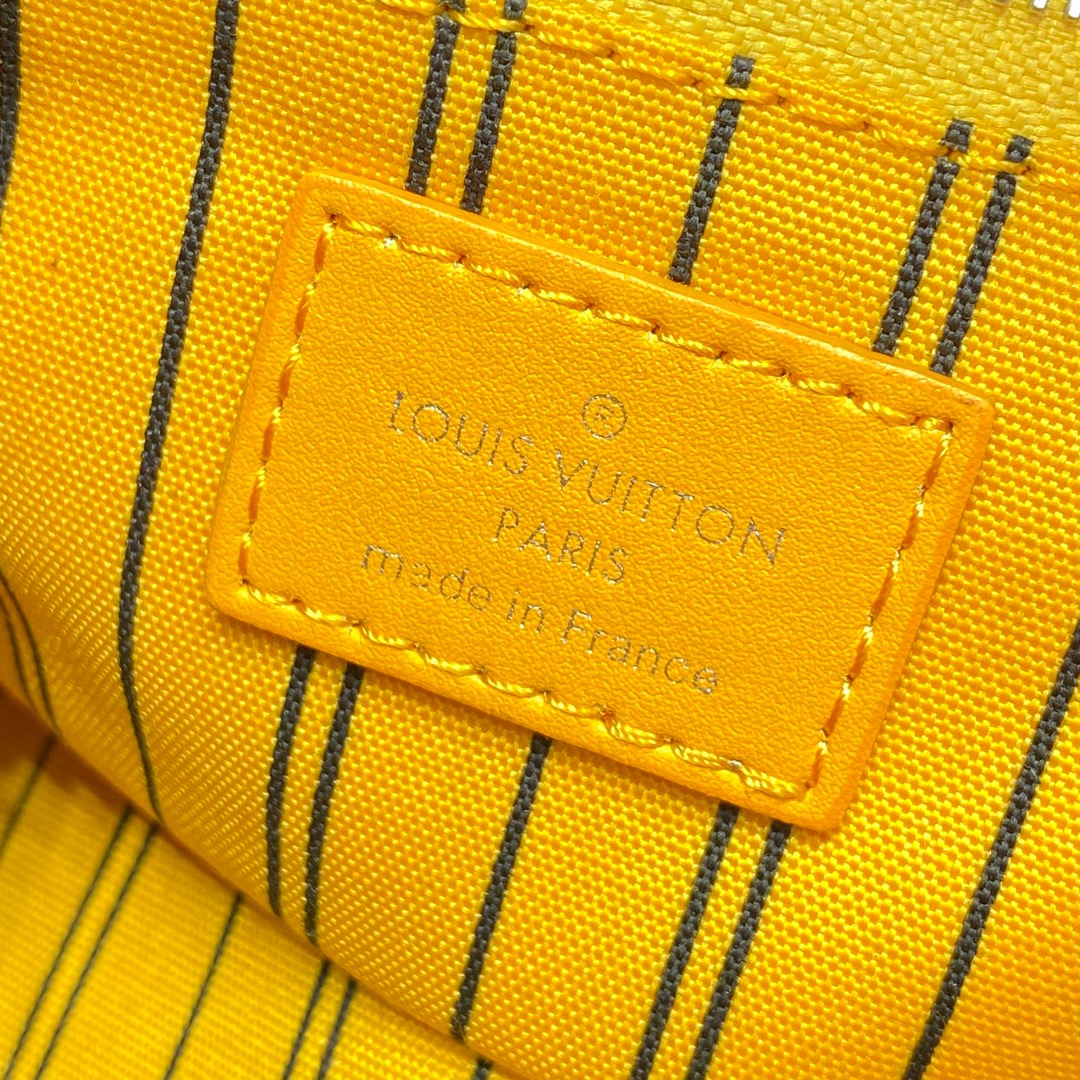 Louis Vuitton LV Monogram Dopp Kit Toiletry Bag Pouch M12643 Yellow