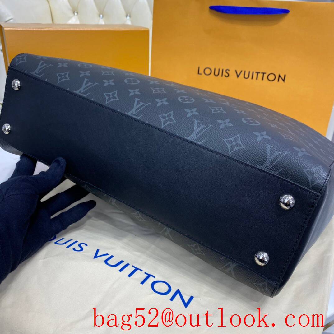 LV Louis Vuitton men large tote grand sac monogram eclipse canvas handbag bag M44733