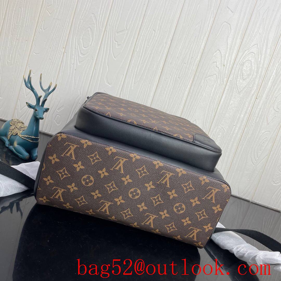 LV Louis Vuitton men dean backpack monogram macassar emanates premium sportswear allure bag M45335