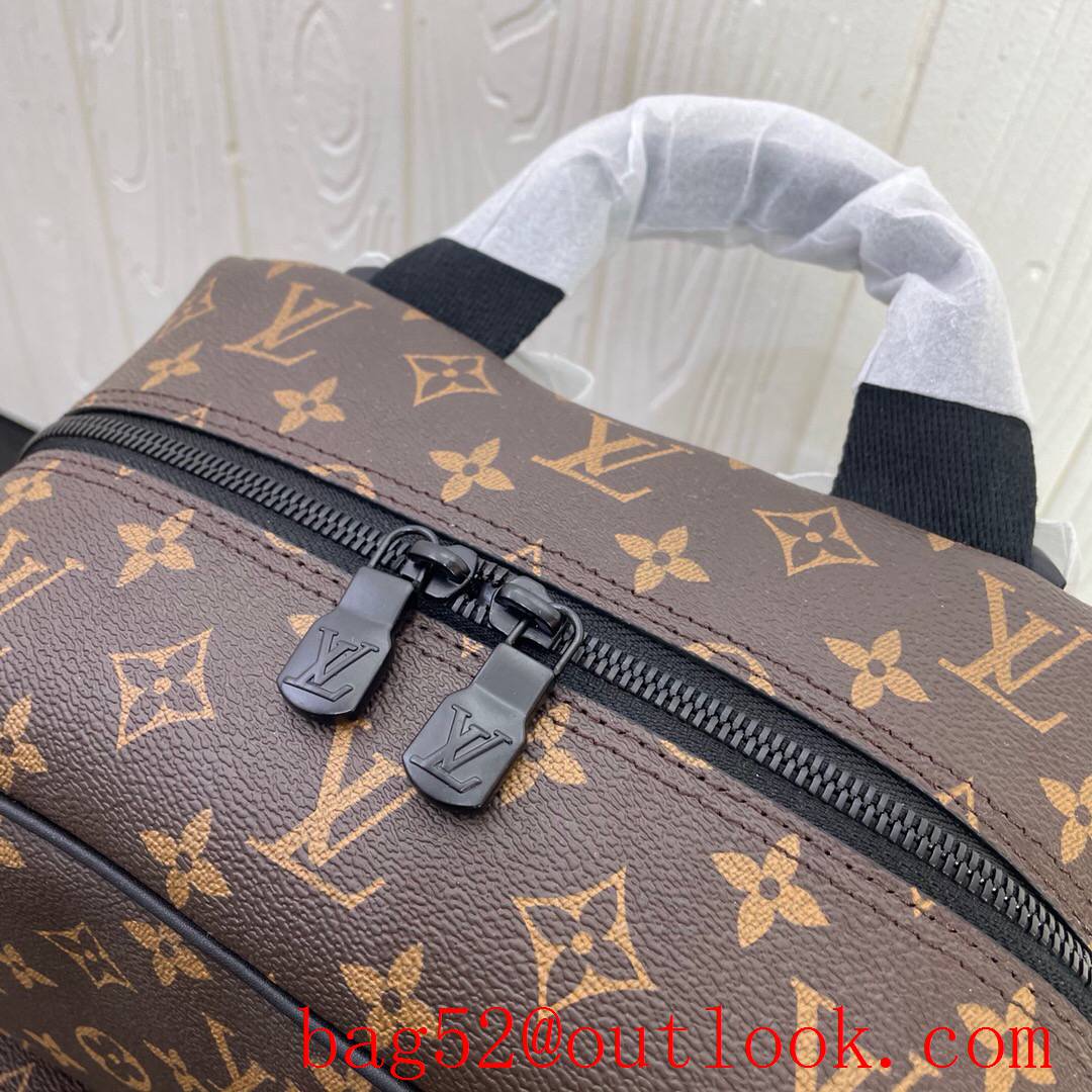 LV Louis Vuitton men dean backpack monogram macassar emanates premium sportswear allure bag M45335