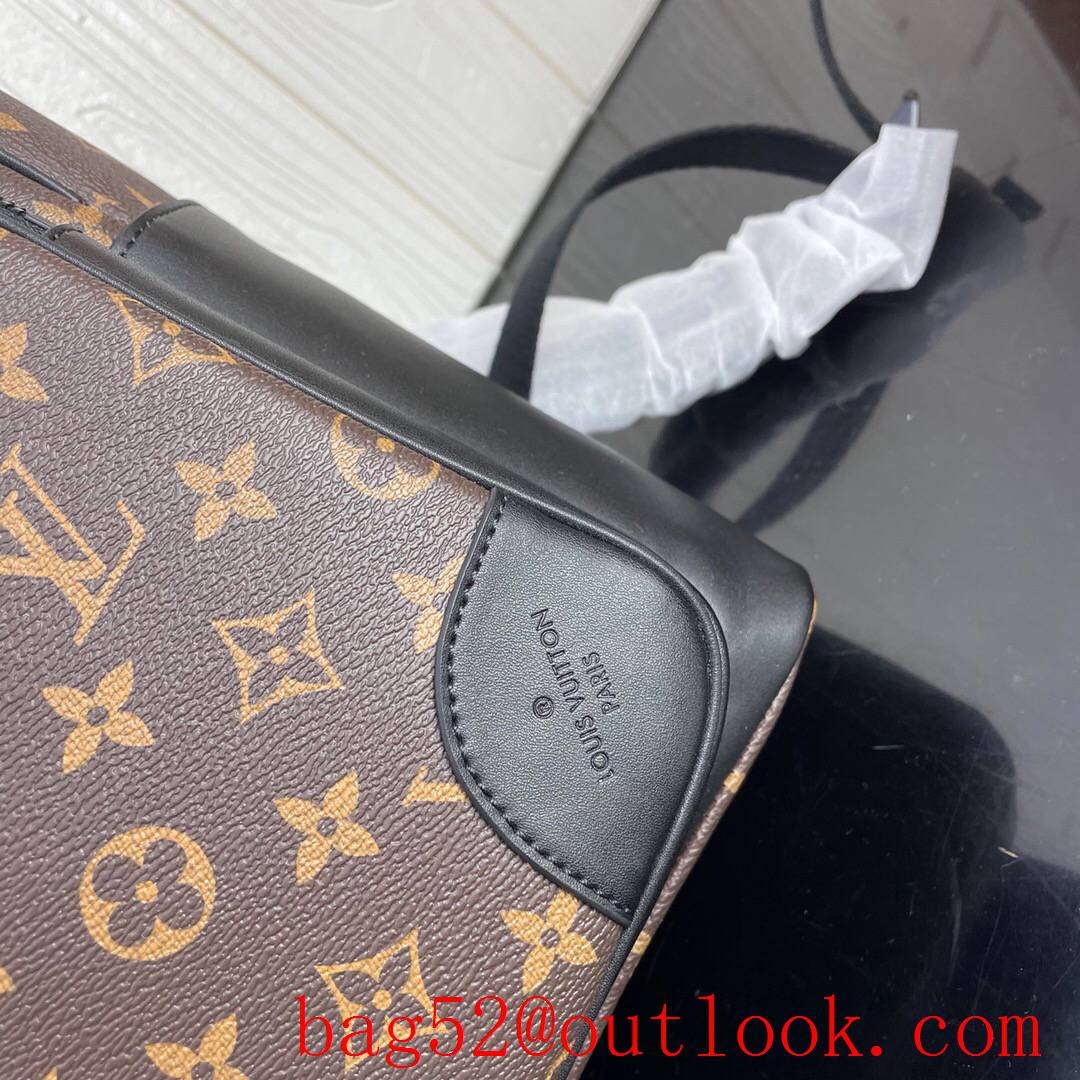 LV Louis Vuitton men dean backpack monogram macassar emanates premium sportswear allure bag M45335